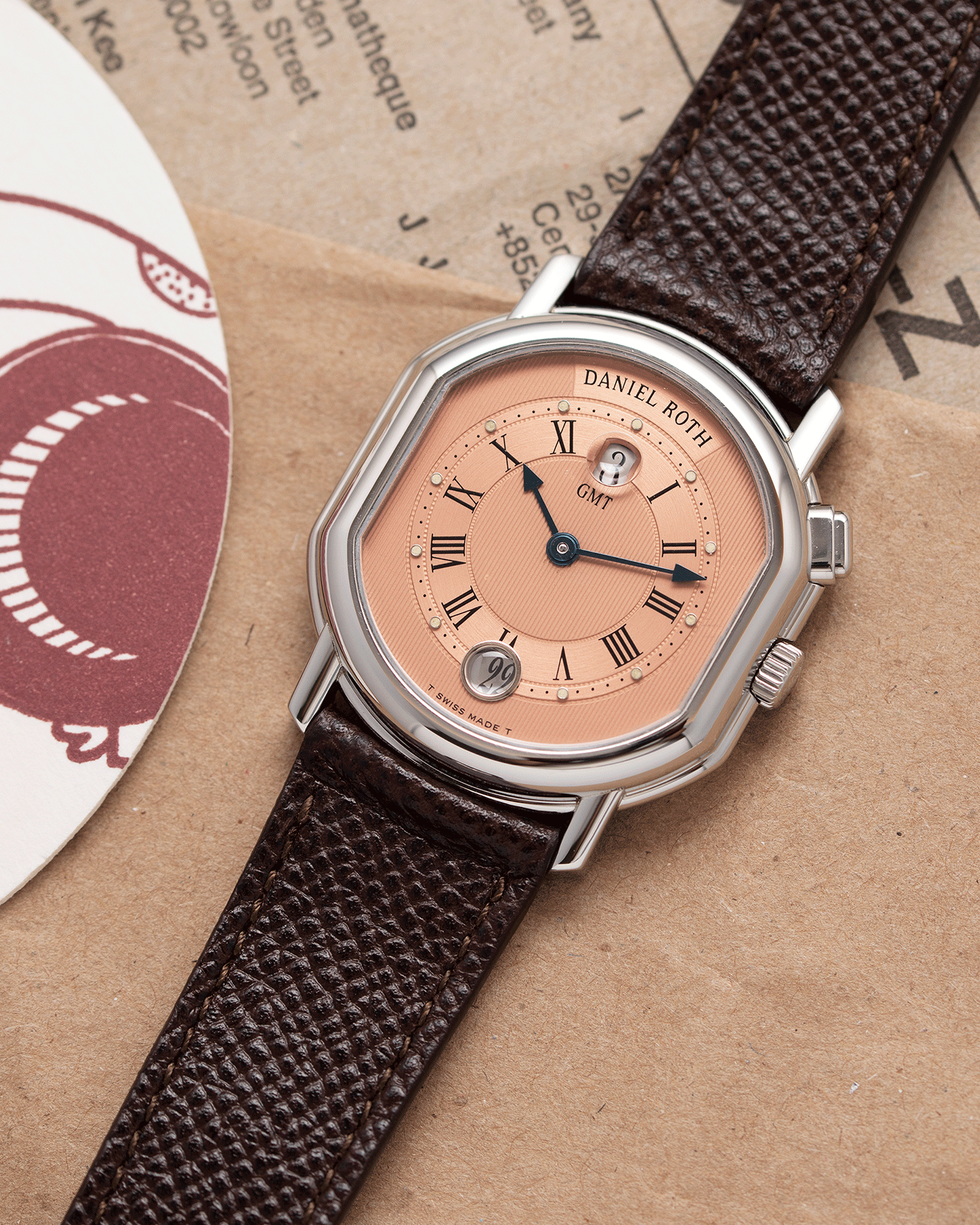 Daniel Roth GMT Salmon Dial Watch | S.Song Vintage Timepieces – S.Song ...