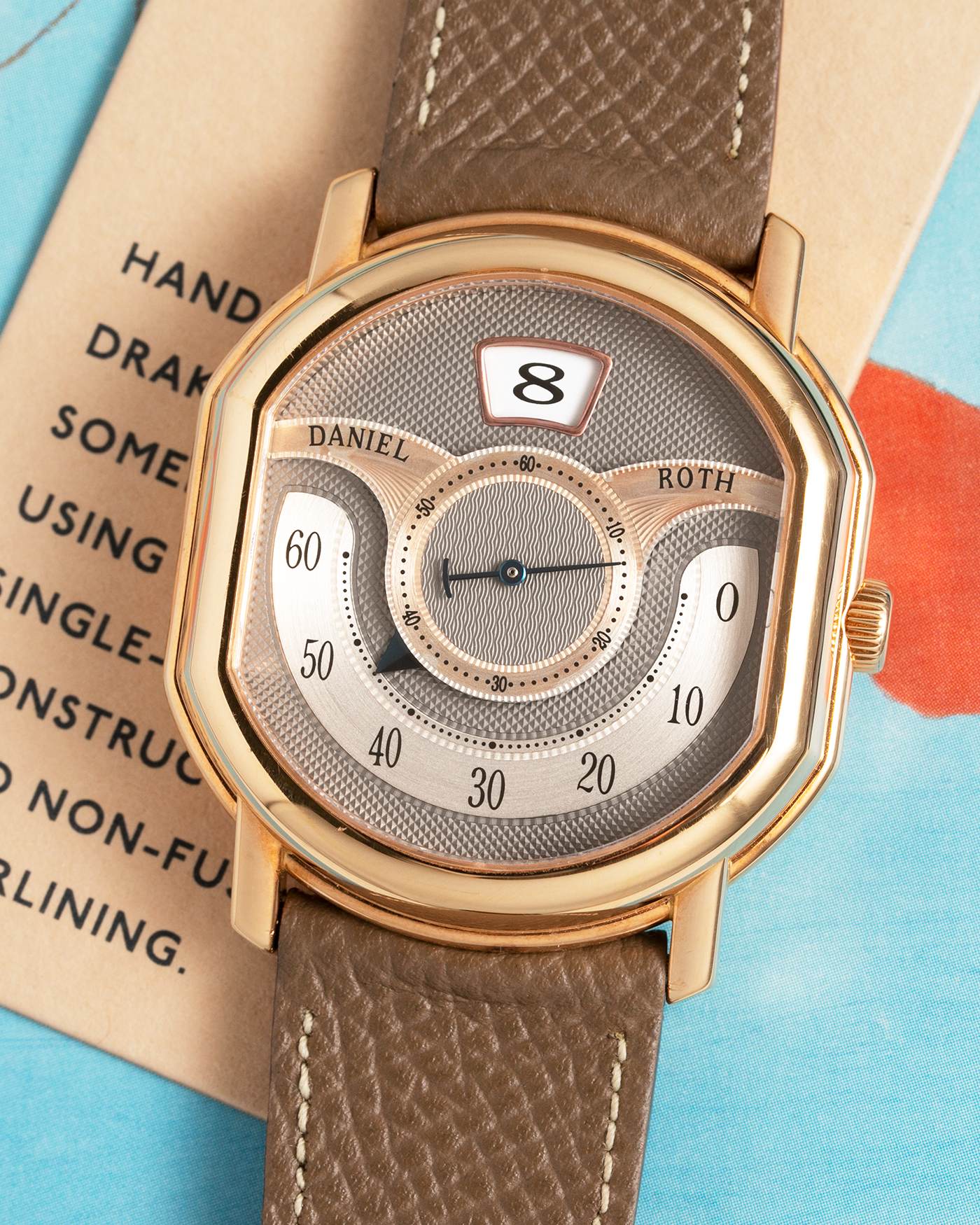 Daniel Roth 10th Anniversary Papillon Rose Gold Watch S.Song