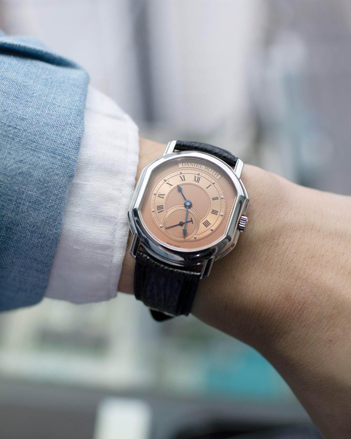 Daniel Roth Small Seconds Salmon Dial Watch | S.Song Vintage Timepieces ...