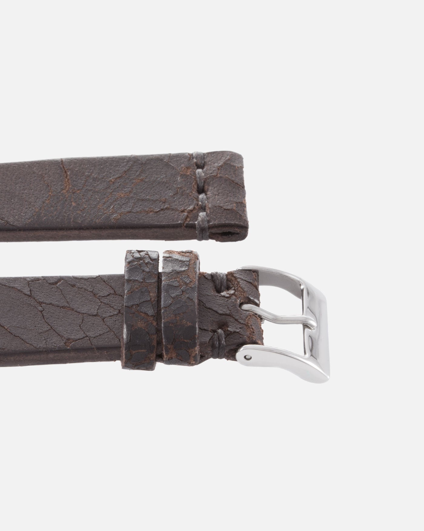 JPM X S.Song Dark Brown Cracked Natural Leather