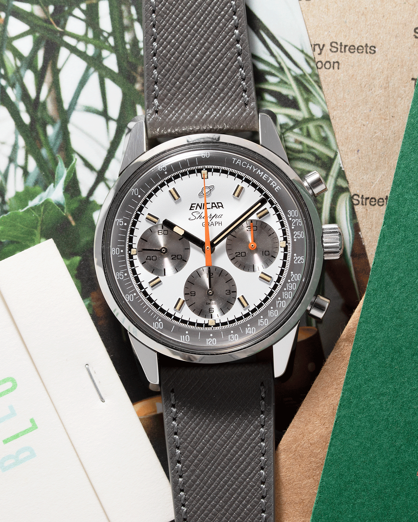 Enicar Sherpa Graph Mk IV Racing Vintage Watch | S.Song Vintage Enicar Sherpa Graph Mk IV Racing Vintage Watch | S.Song Vintage