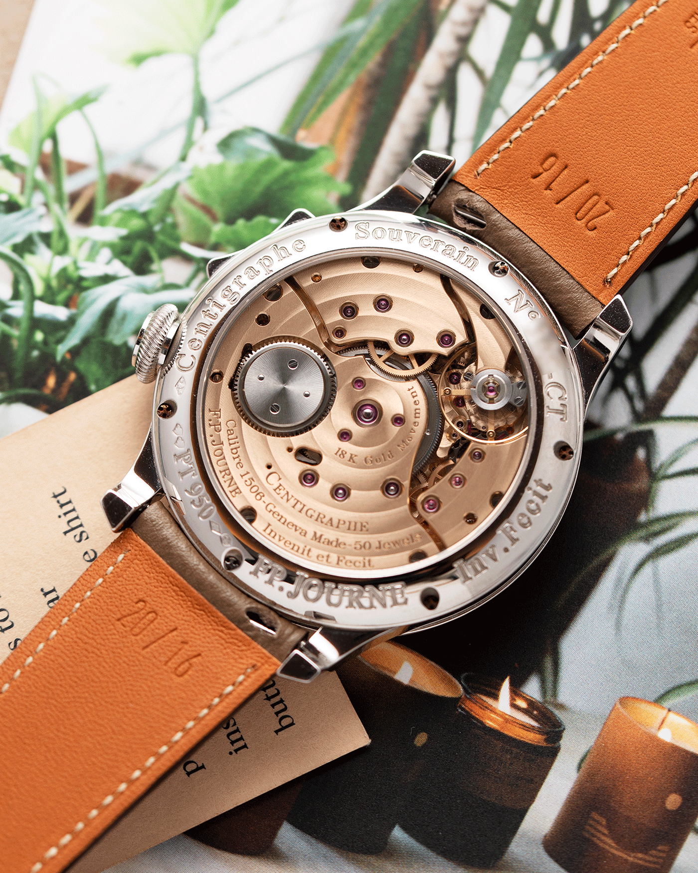 F.P. Journe Centigraphe Souverain Independent Watch | S.Song Vintage Timepieces 
