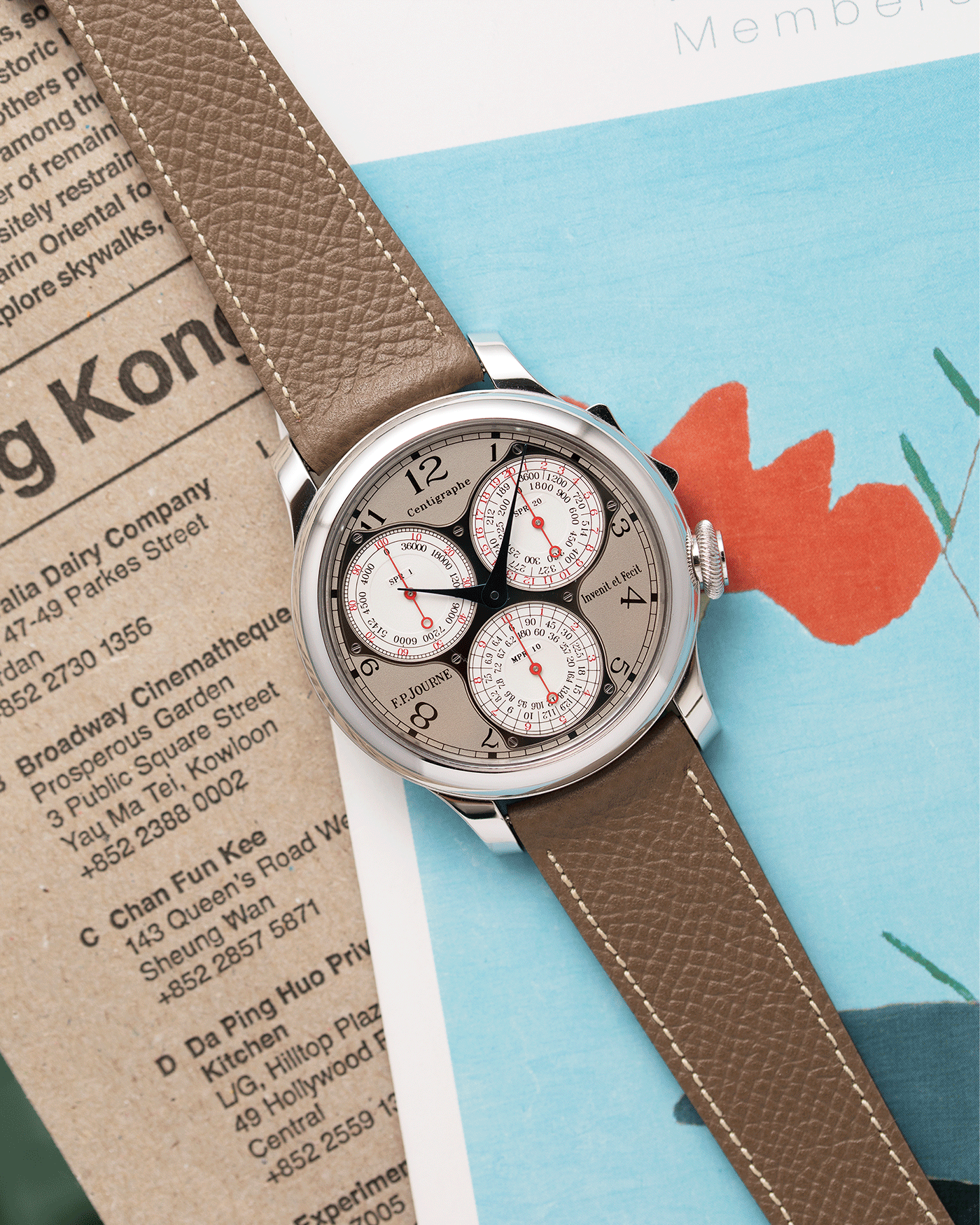 F.P. Journe Centigraphe Souverain Independent Watch | S.Song Vintage Timepieces 