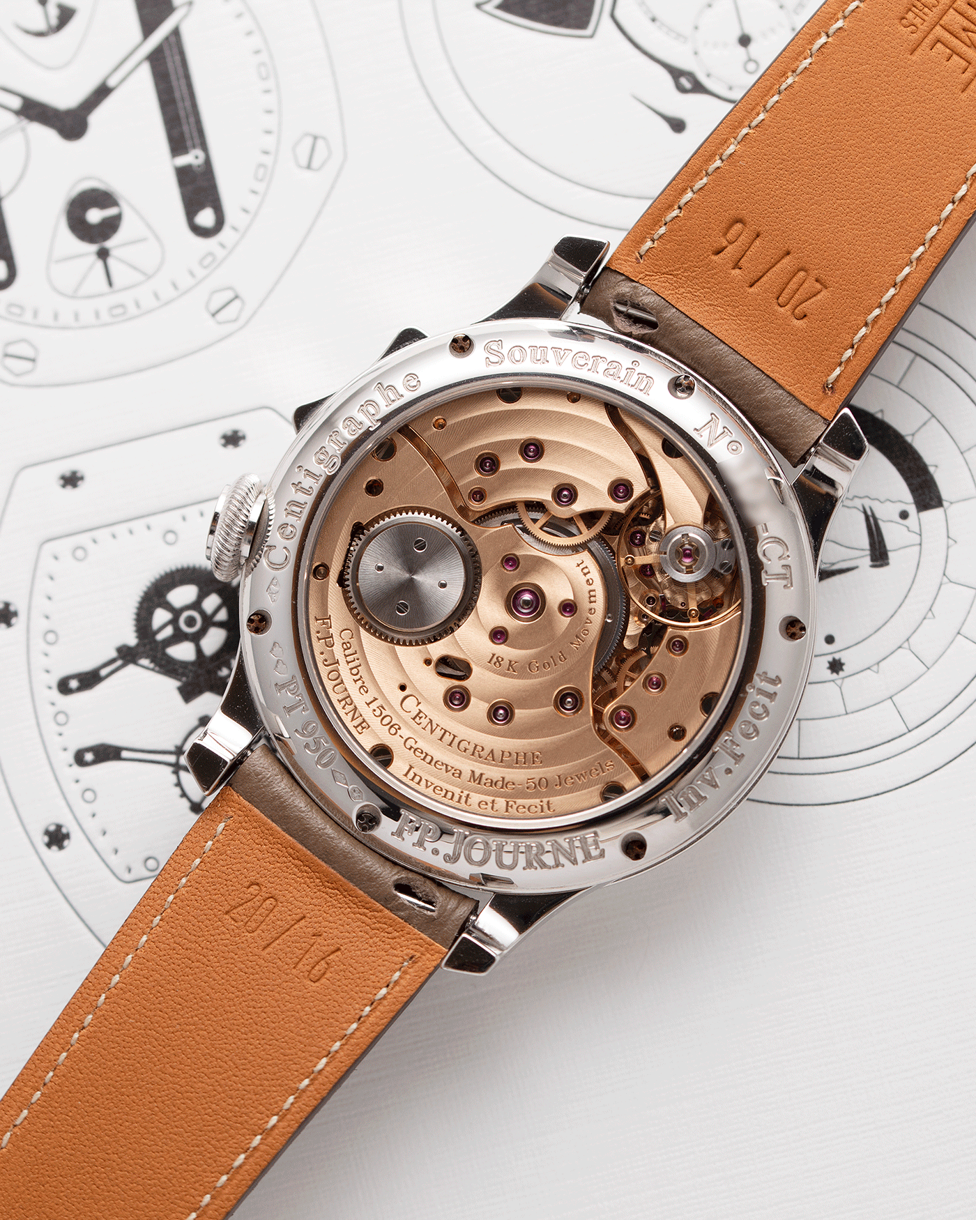 F.P. Journe Centigraphe Souverain Independent Watch | S.Song Vintage Timepieces 