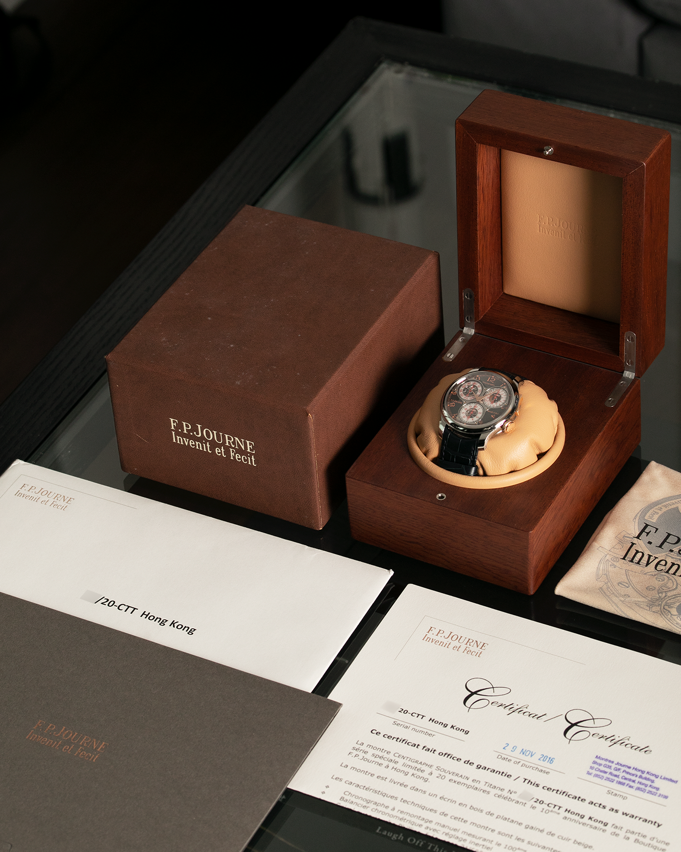 F.P. Journe Centigraphe Souverain 10th Anniversary Boutique Edition 'Hong Kong'