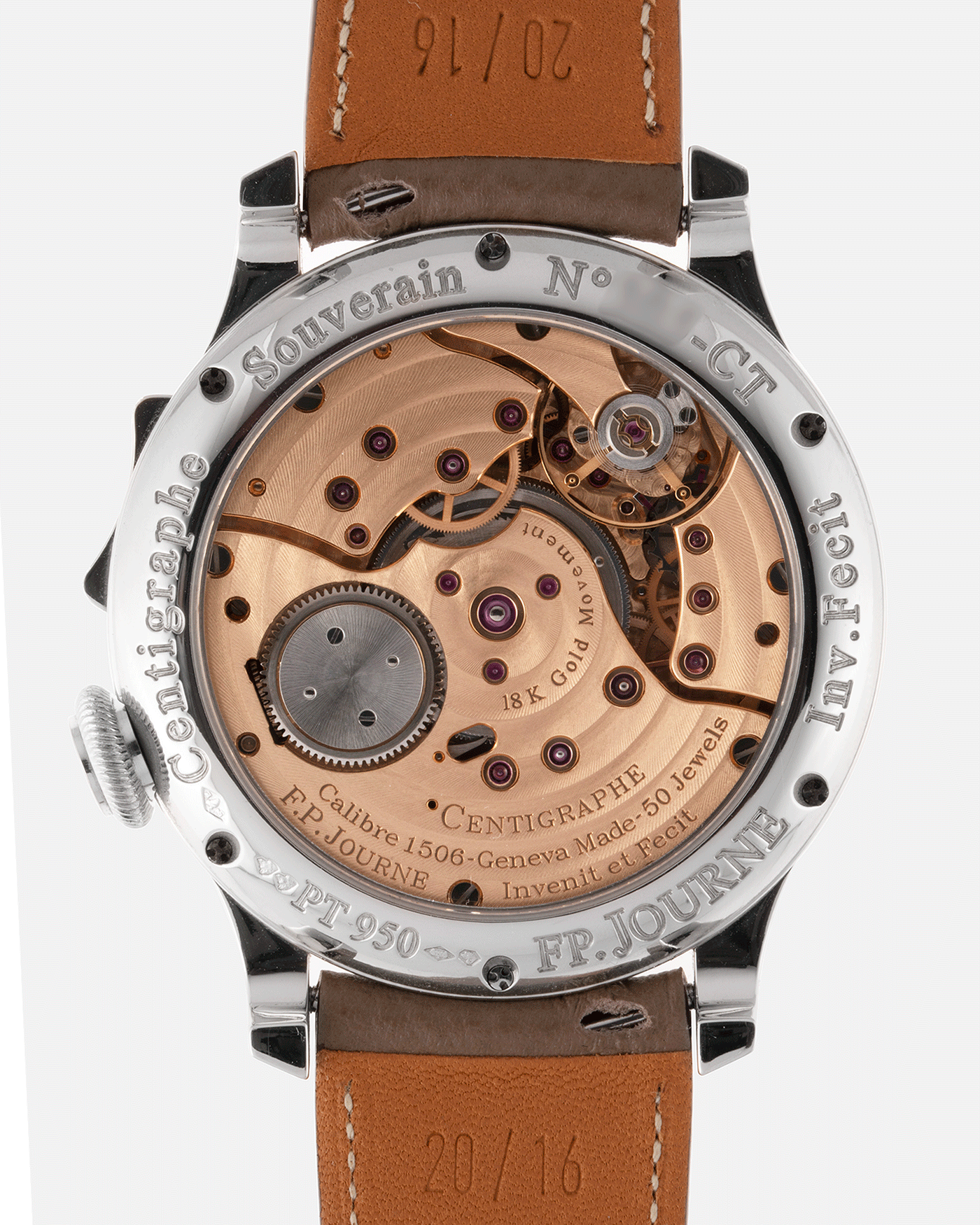 F.P. Journe Centigraphe Souverain Independent Watch | S.Song Vintage Timepieces 