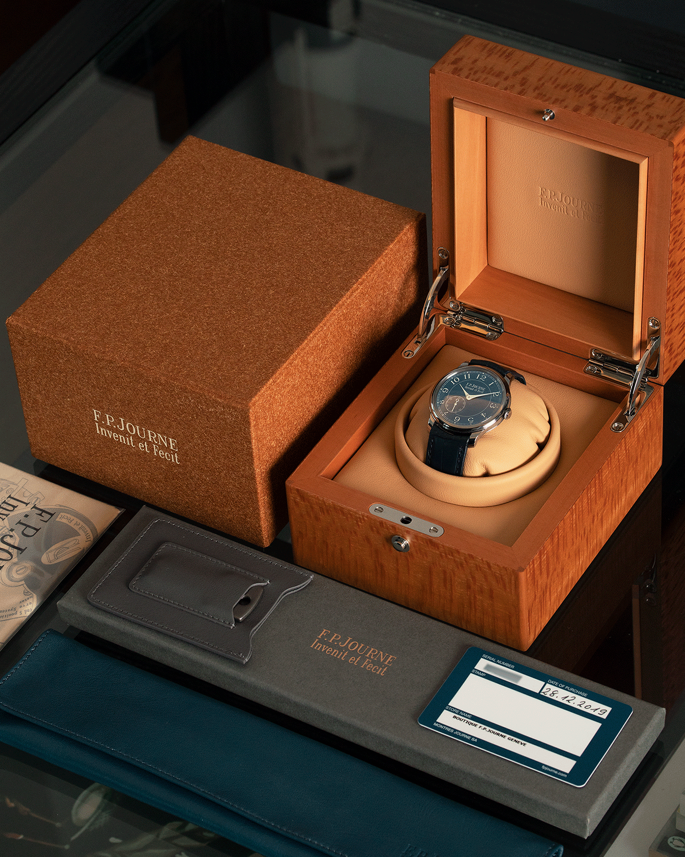 F.P. Journe Chronometre Bleu Watch S.Song Vintage Timepieces S