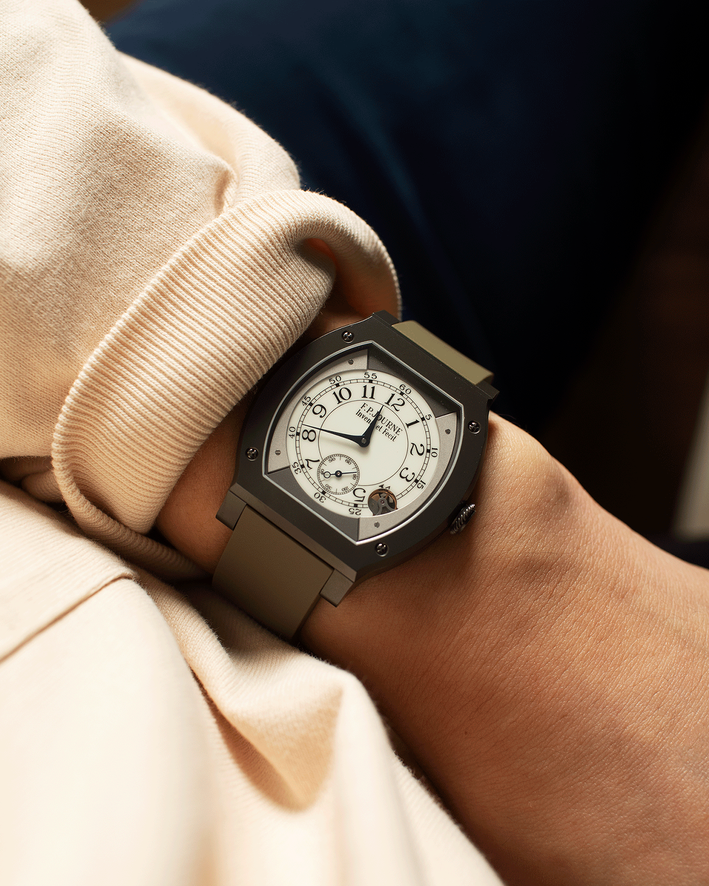 F.P. Journe Elegante 48 Titalyt Titanium Independent Watch S.Song Vintage Timepieces S.Song Watches