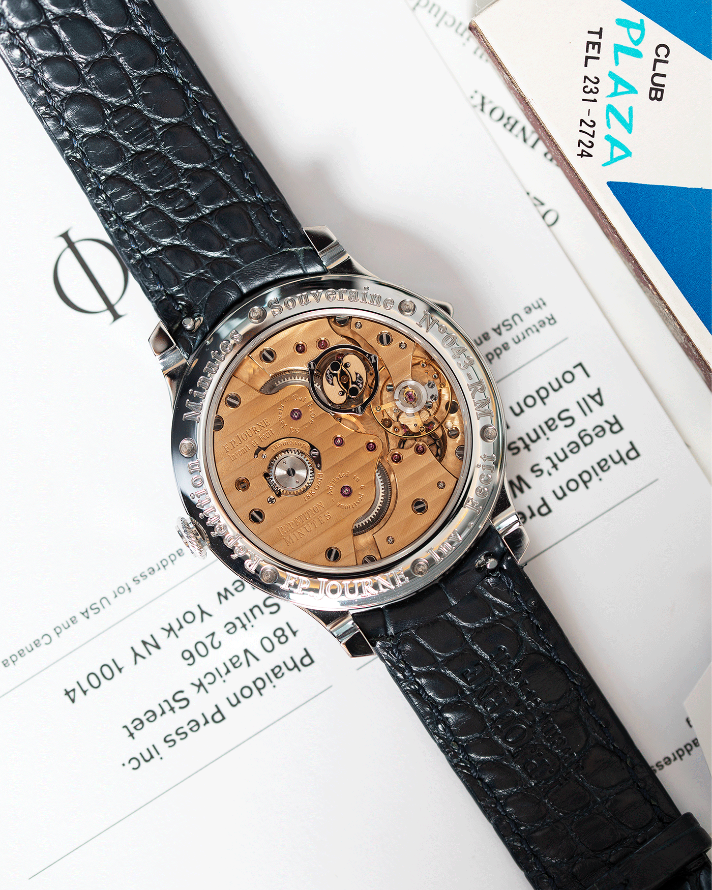 F.P. Journe Souveraine Repetition Minutes