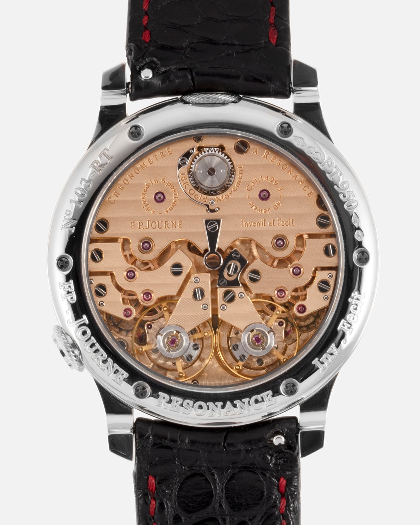 F.P. Journe Chronometre A Resonance Black Label