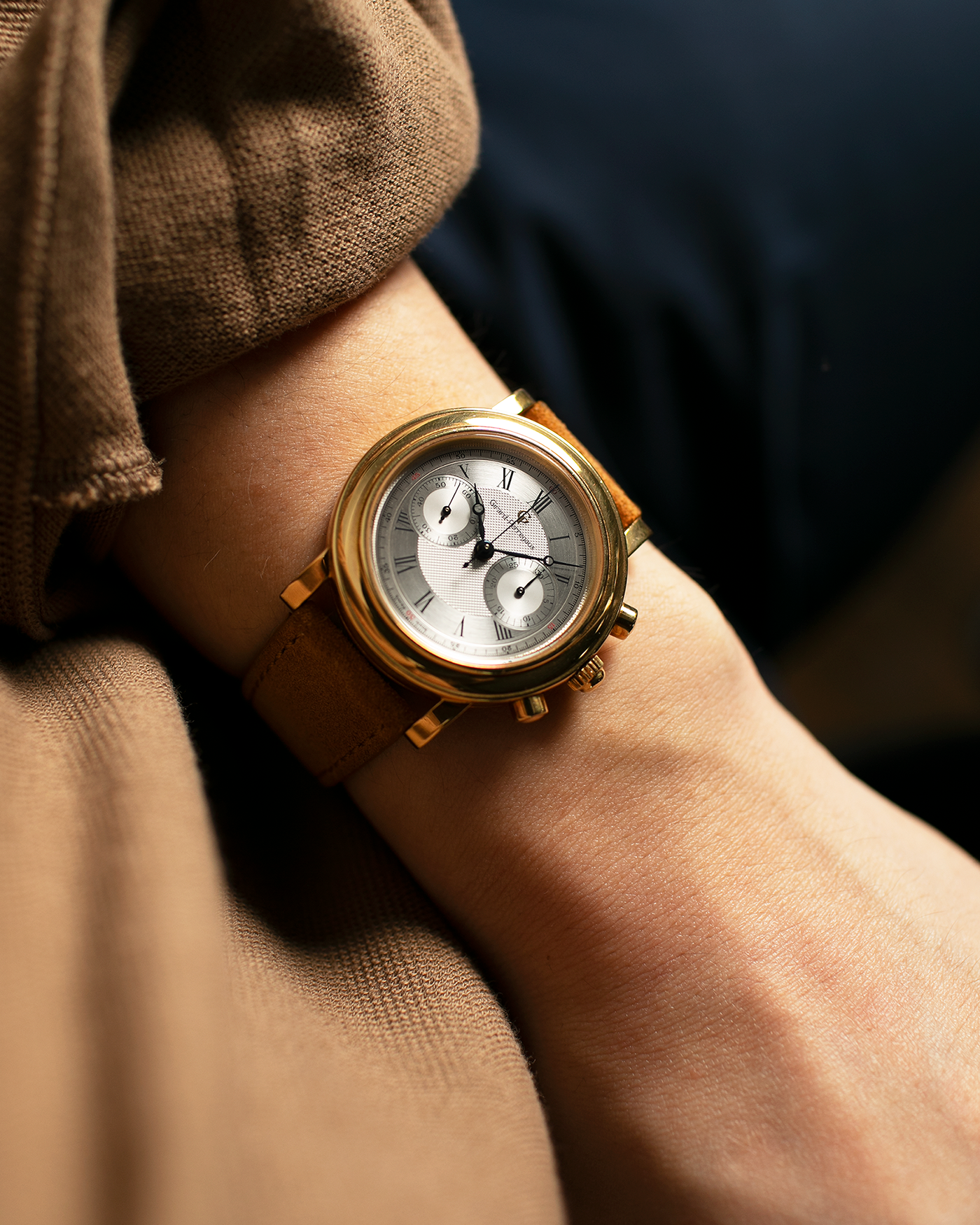 Girard Perregaux Lemania Chronograph Neo Vintage Watch S.Song