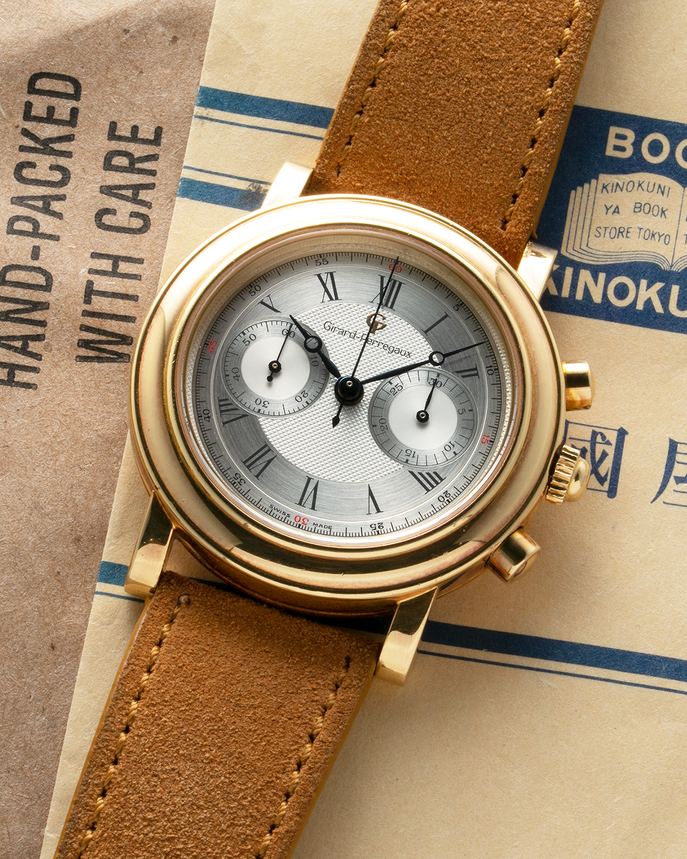 Girard Perregaux Lemania Chronograph Neo Vintage Watch S.Song