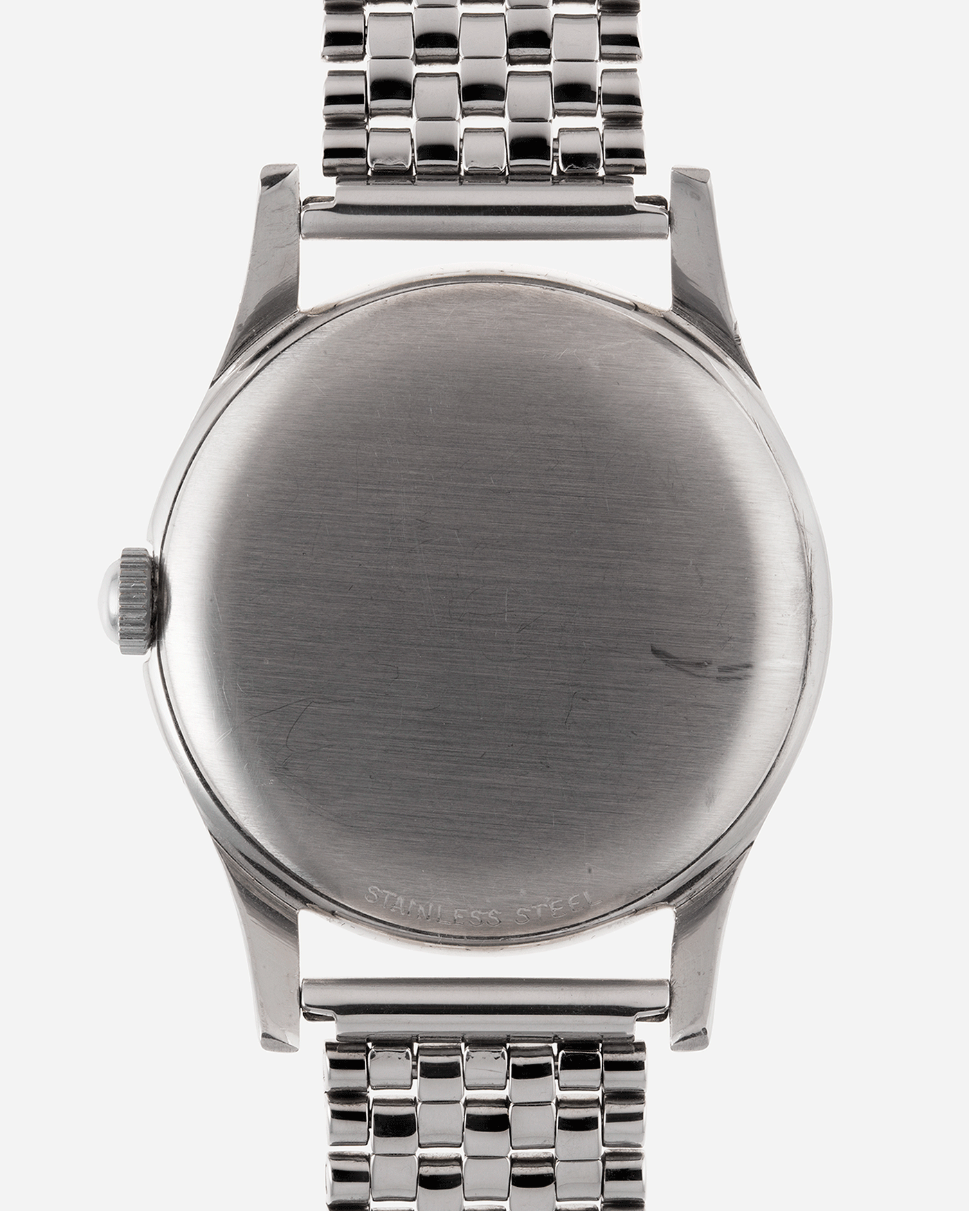 Brand: Girard Perregaux Year: 1950’s Model: Triple Calendar Reference Number: 5368 Material: Stainless Steel Movement: Girard Perregaux 39 212 Case Diameter: 34mm Lug Width: 18mm Bracelet/Strap: Stainless Steel Beads of Rice Bracelet