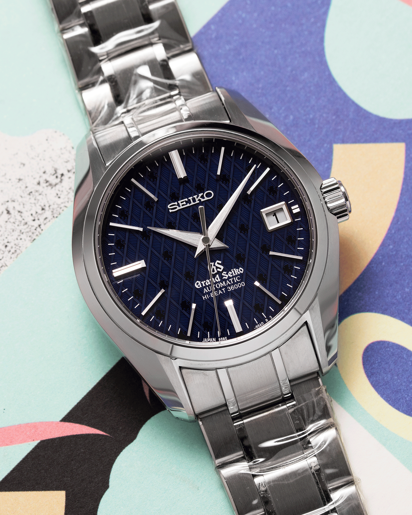 Grand seiko hi beat blue dial online