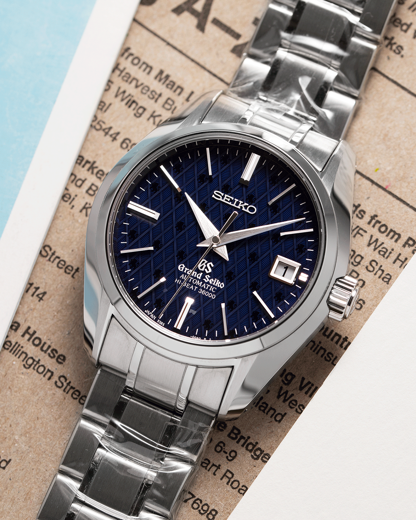 Brand: Grand Seiko Year: 2014 Reference Number: SBGH031 Limited Hi Beat Material: Stainless Steel Movement: Cal 9S85 Case Diameter: 40mm Bracelet: Grand Seiko Stainless Steel Bracelet