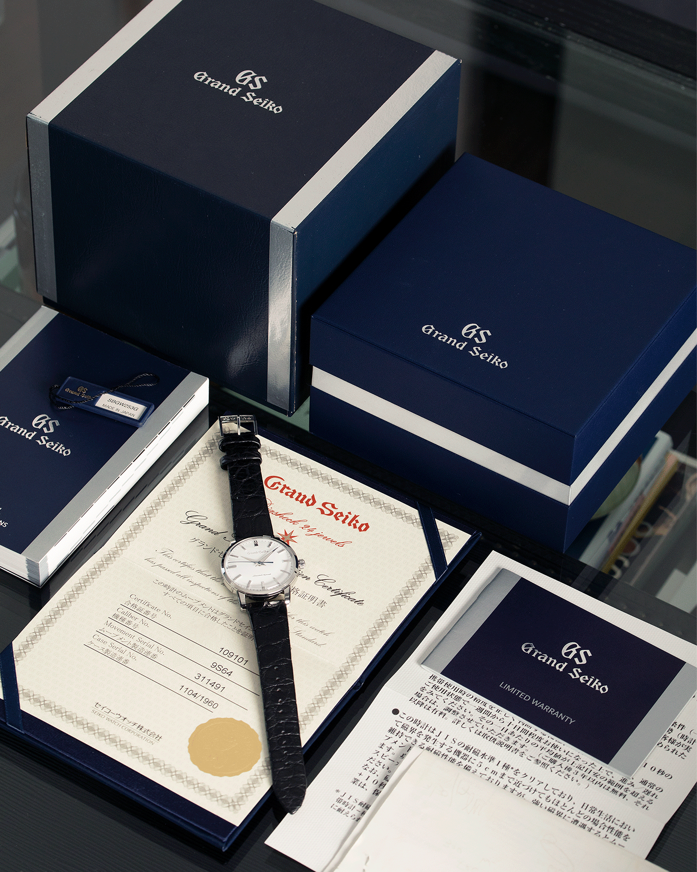 Grand seiko box sale