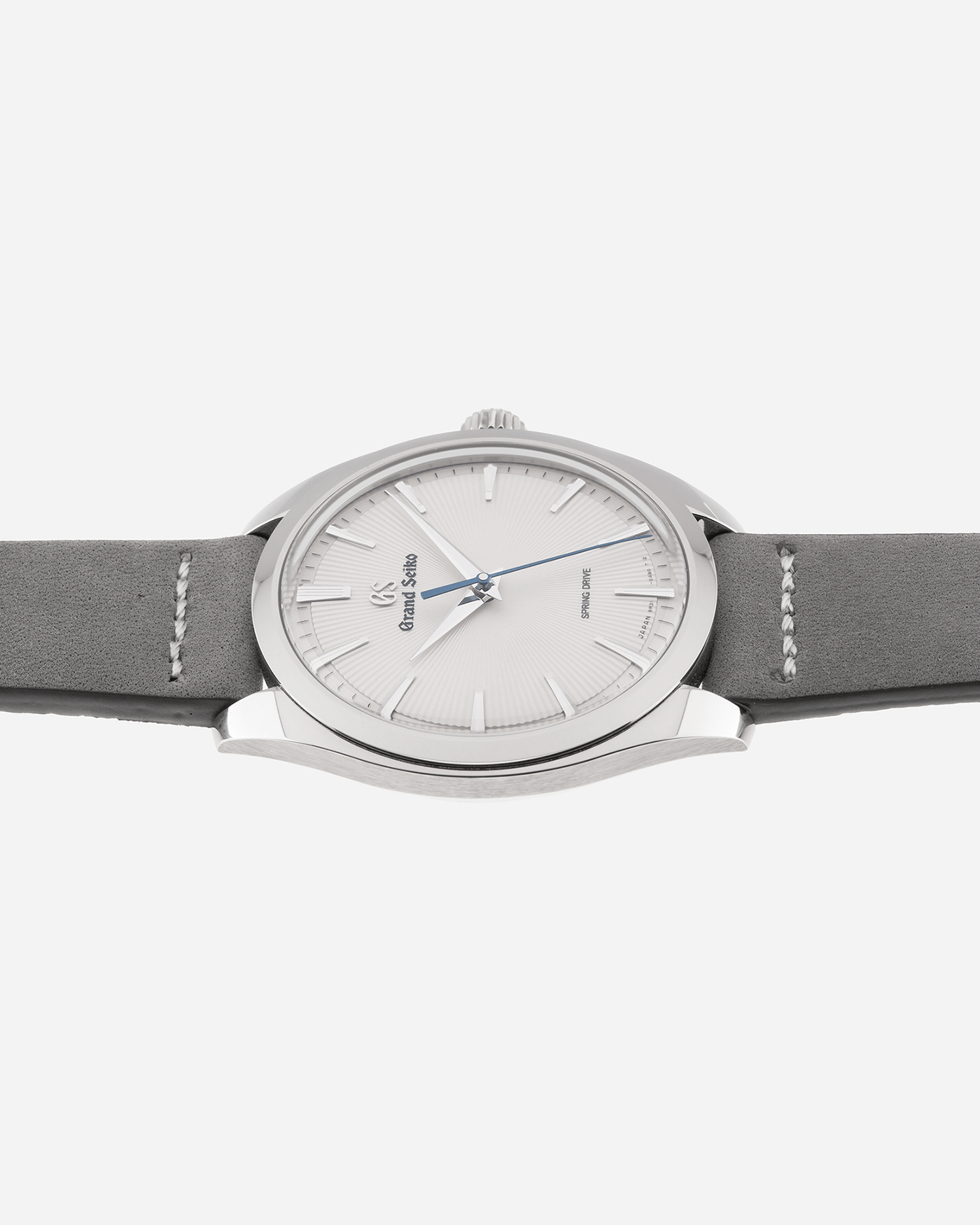 Brand: Grand Seiko Year: 2020 Reference Number: SBGY003 Spring Drive Material: Stainless Steel Movement: Cal 9R31 Case Diameter: 38.5mm Strap: Grey Suede Strap and Original Grand Seiko Black Crocodile Strap with Stainless Steel Deployant
