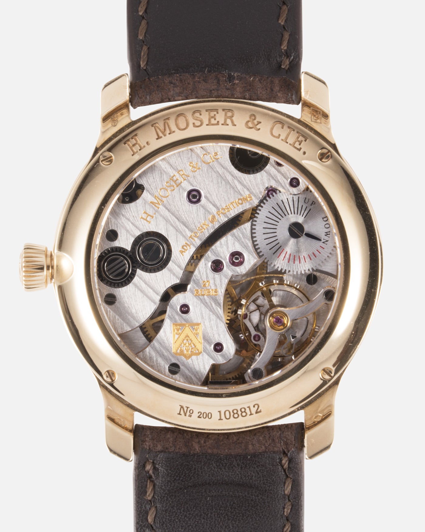 H.Moser & Cie Mayu Fumé Dial