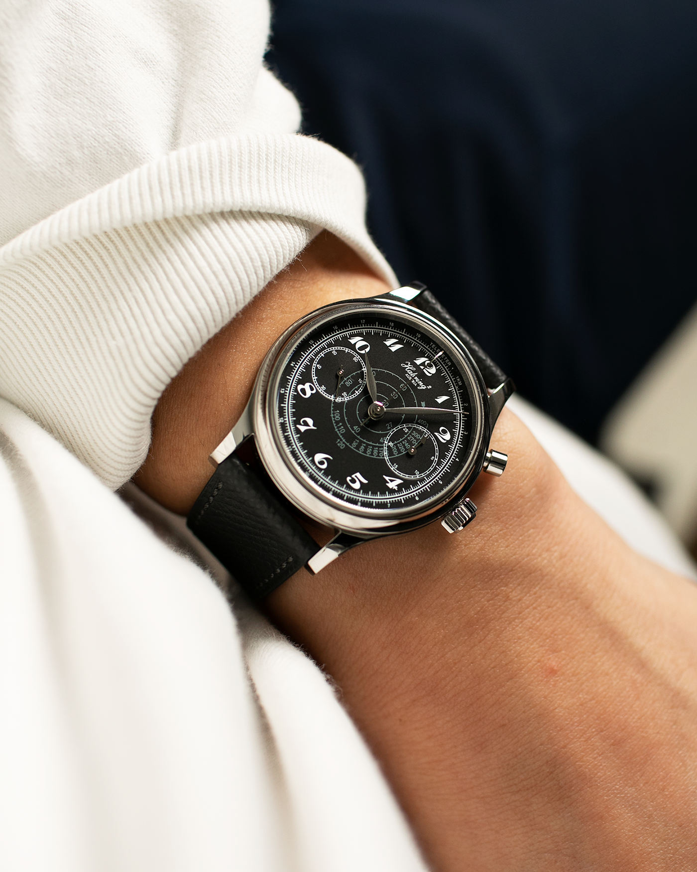 Habring Shellman Japan Edition Monopusher Chronograph Watch | S Habring Shellman Japan Edition Monopusher Chronograph Watch | S