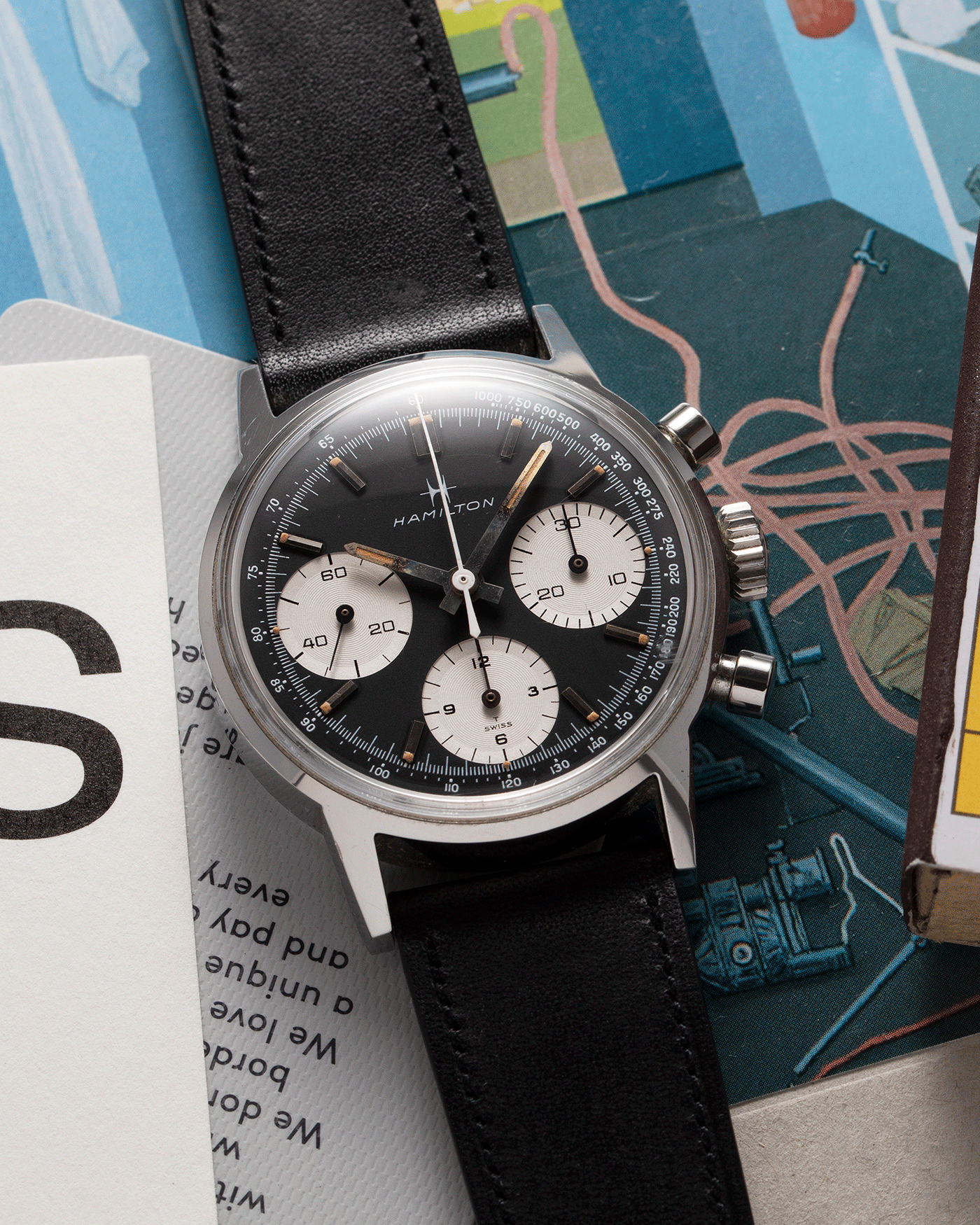 Hamilton 2025 panda chronograph