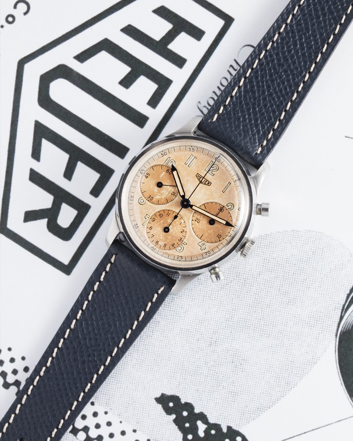 Heuer Ref. 346 Salmon