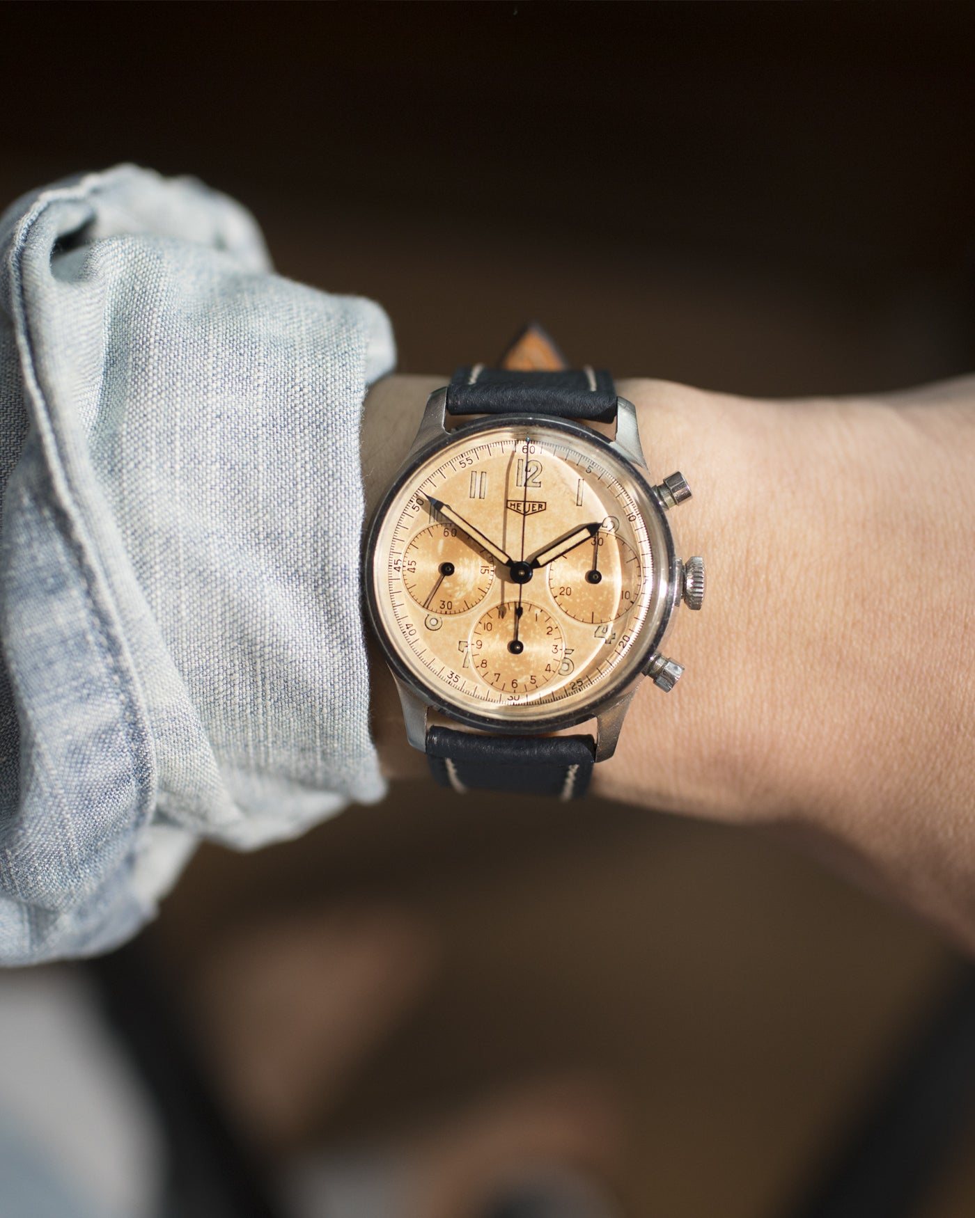 Heuer Ref. 346 Salmon