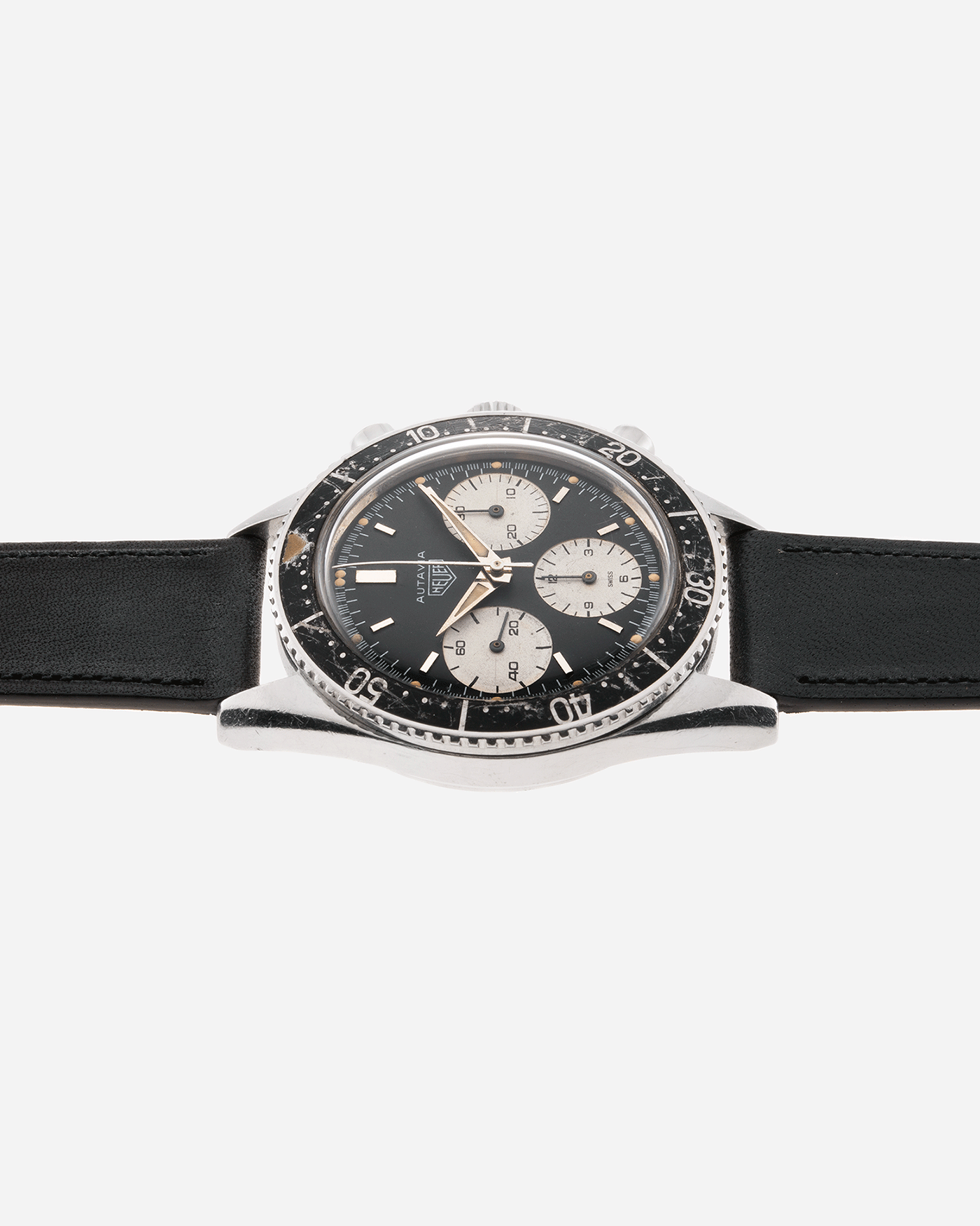 Heuer Autavia 2446 Second Execution Vintage Chronograph Watch  | S.Song Vintage Watches