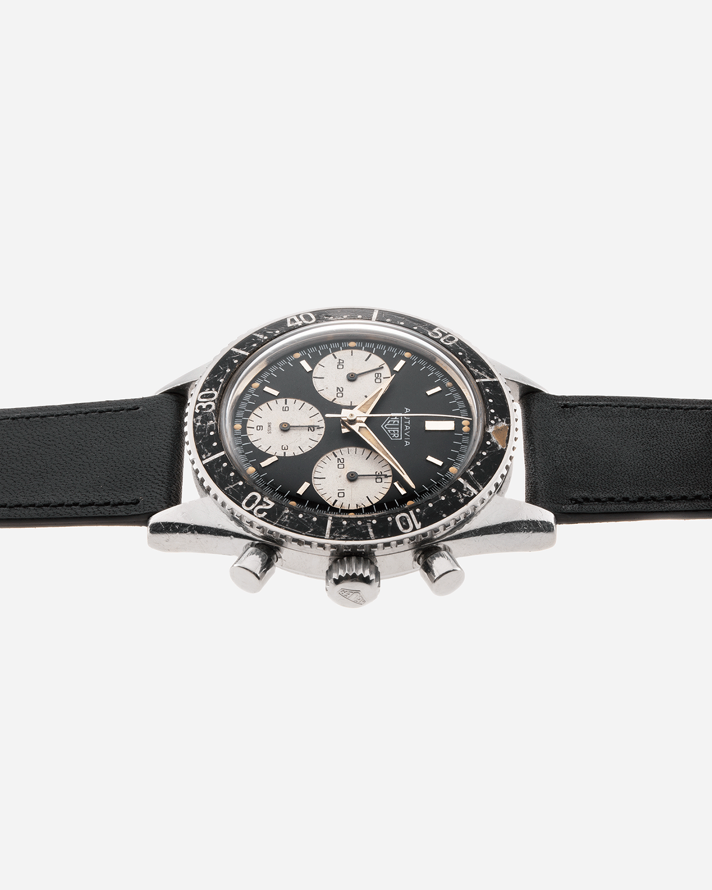 Heuer Autavia 2446 Second Execution Vintage Chronograph Watch  | S.Song Vintage Watches