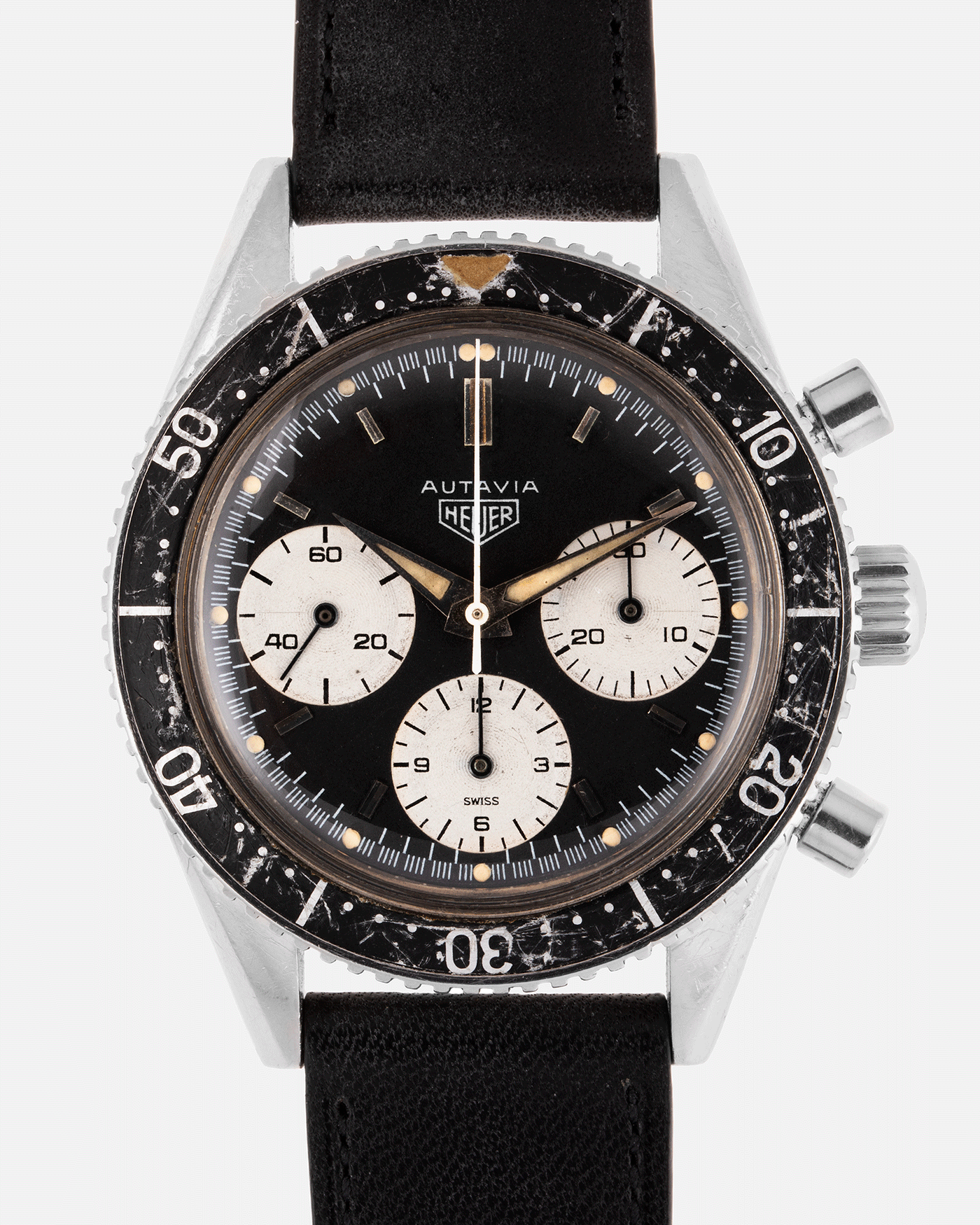 Heuer Autavia 2446 Second Execution Vintage Chronograph Watch  | S.Song Vintage Watches