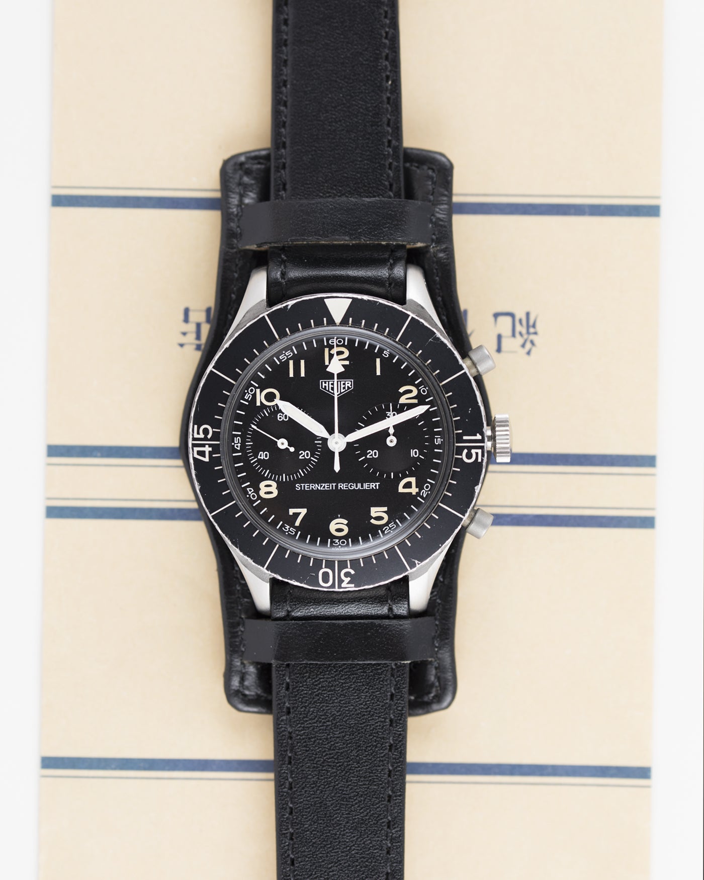 Heuer Bundeswehr Sternzeit Reguliert 1551 SGSZ