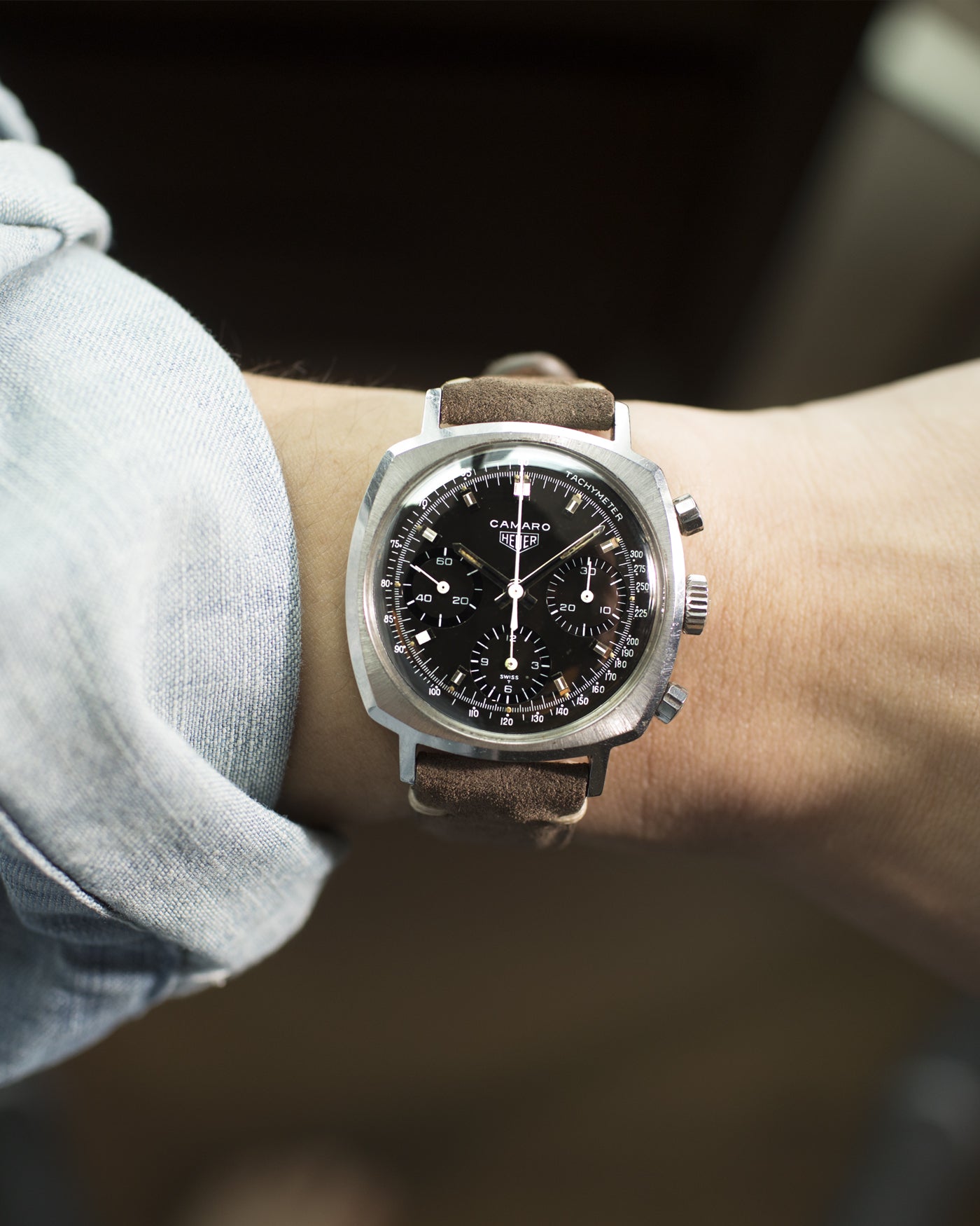 Heuer Camaro 7220N Vintage Chronograph S.Song Vintage Watches S.Song Watches