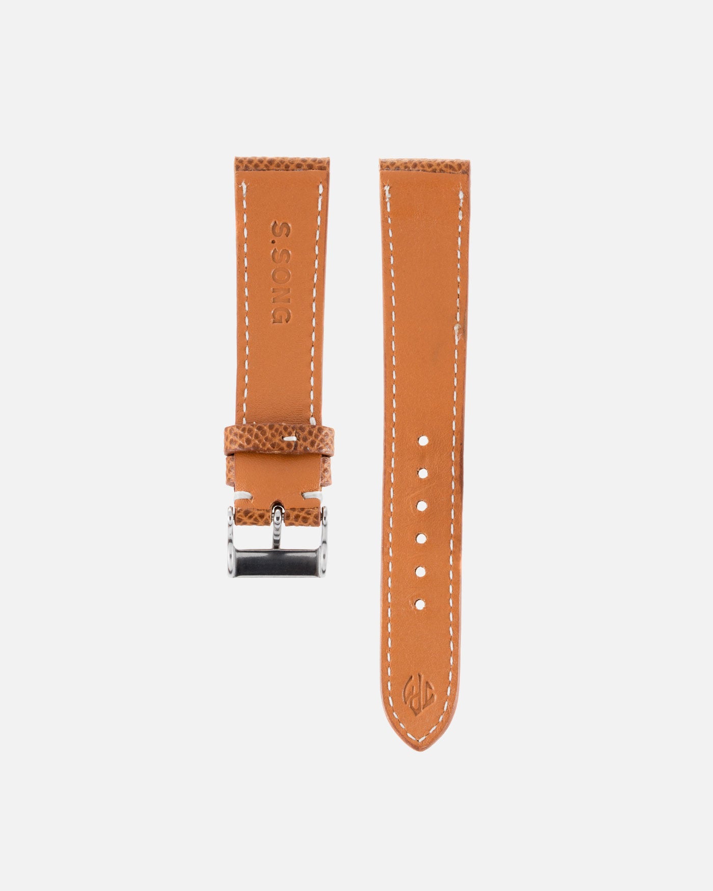JPM X S.Song Honey Brown Textured Calf