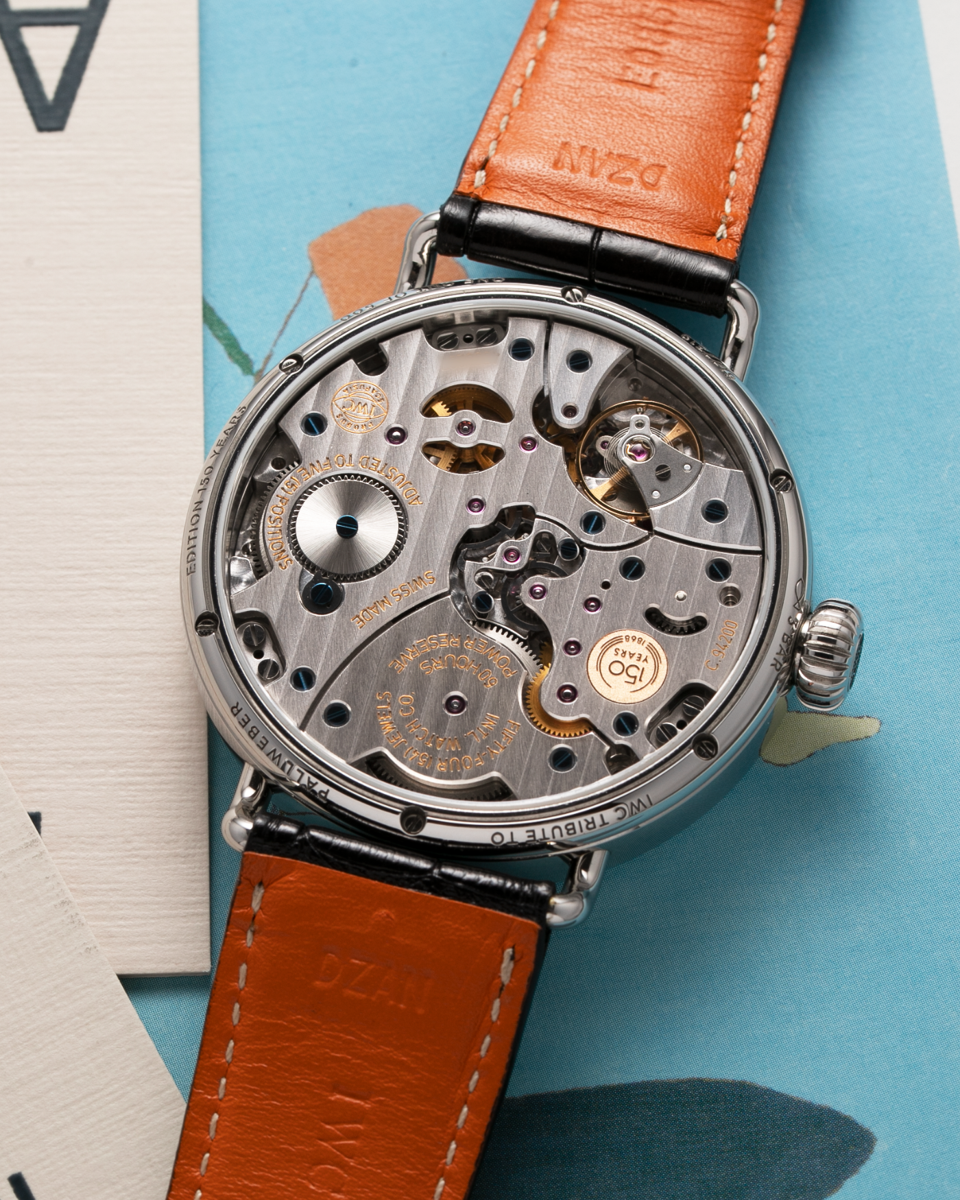 IWC Tribute to Pallweber 150 Years Watch S.Song Timepieces S