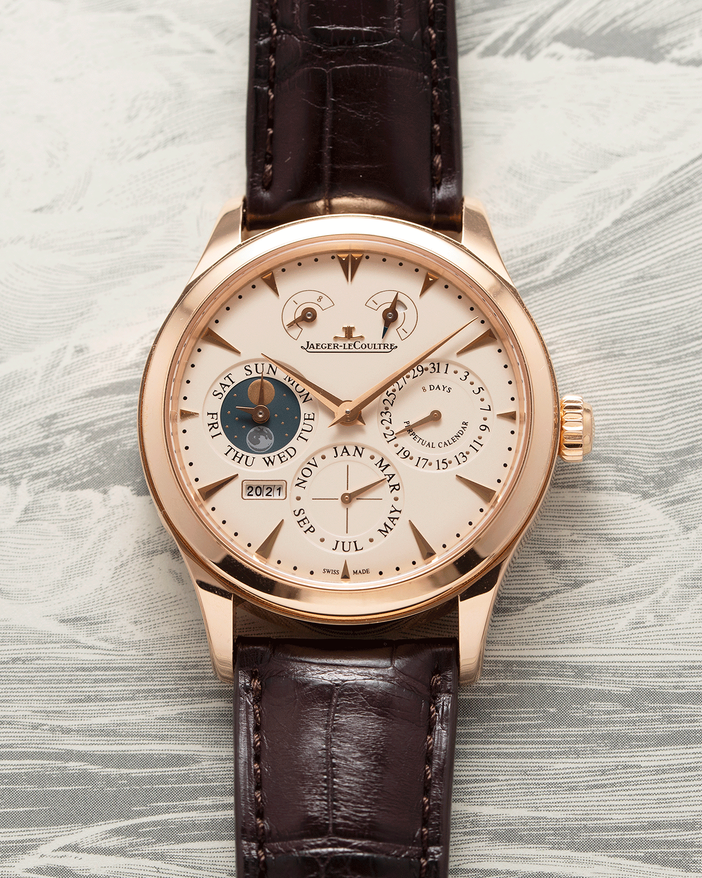 Jaeger lecoultre master discount 8 days perpetual