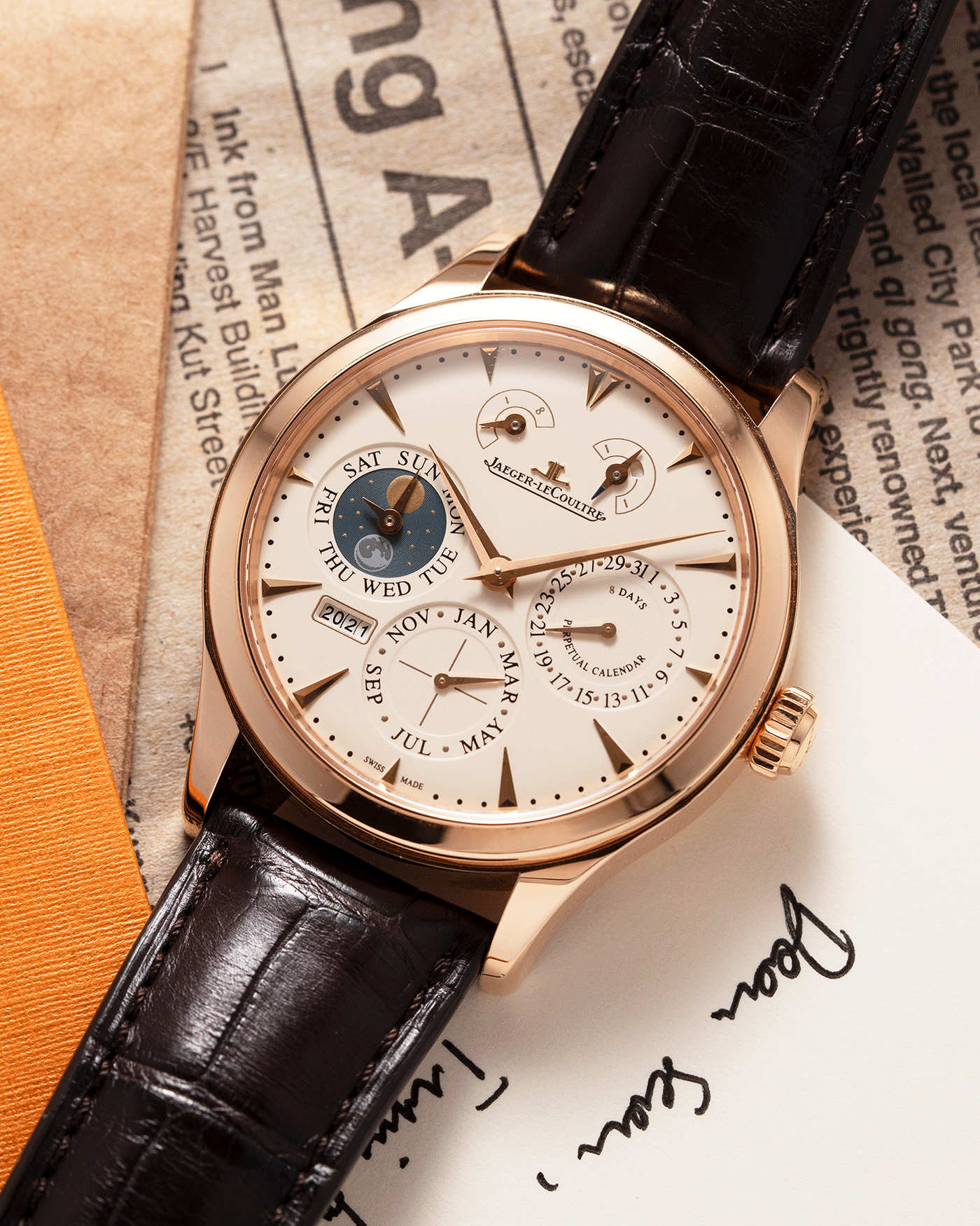 Jaeger lecoultre master 8 days shop perpetual