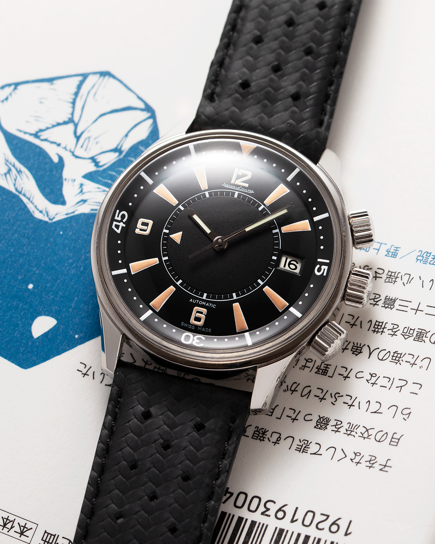 Jaeger LeCoultre Memovox Tribute to Polaris Diver Watch S.Song