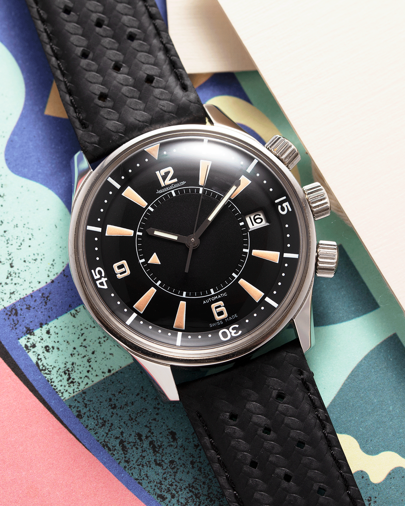 Jaeger LeCoultre Memovox Tribute to Polaris Diver Watch S.Song