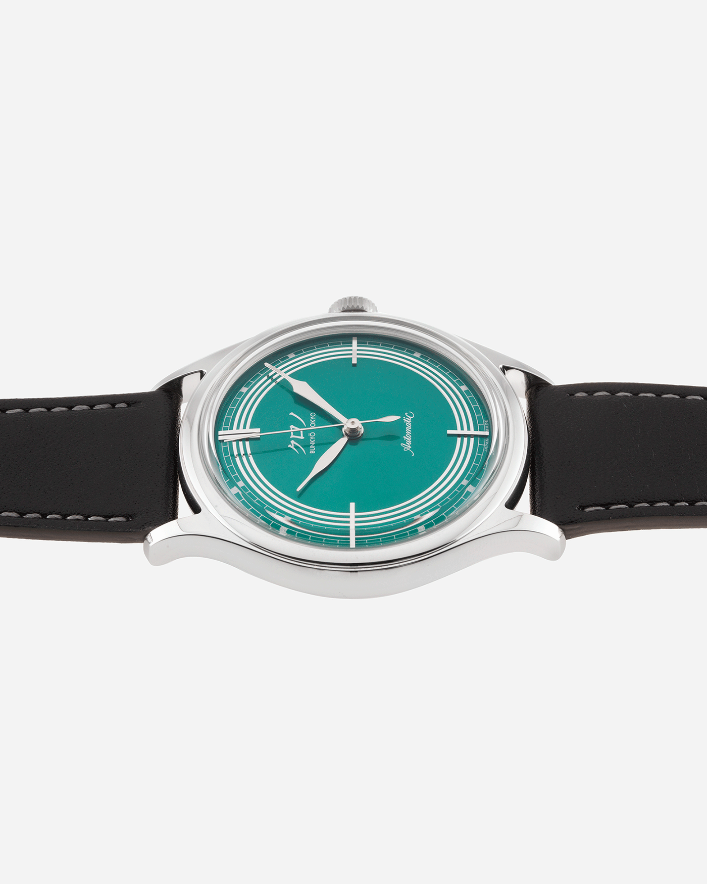 Brand: Kurono Year: 2020 Model: Mori Material: Stainless Steel Movement: Miyota 90S5 Case Diameter: 37mm Strap: Kurono Dark Green Calf