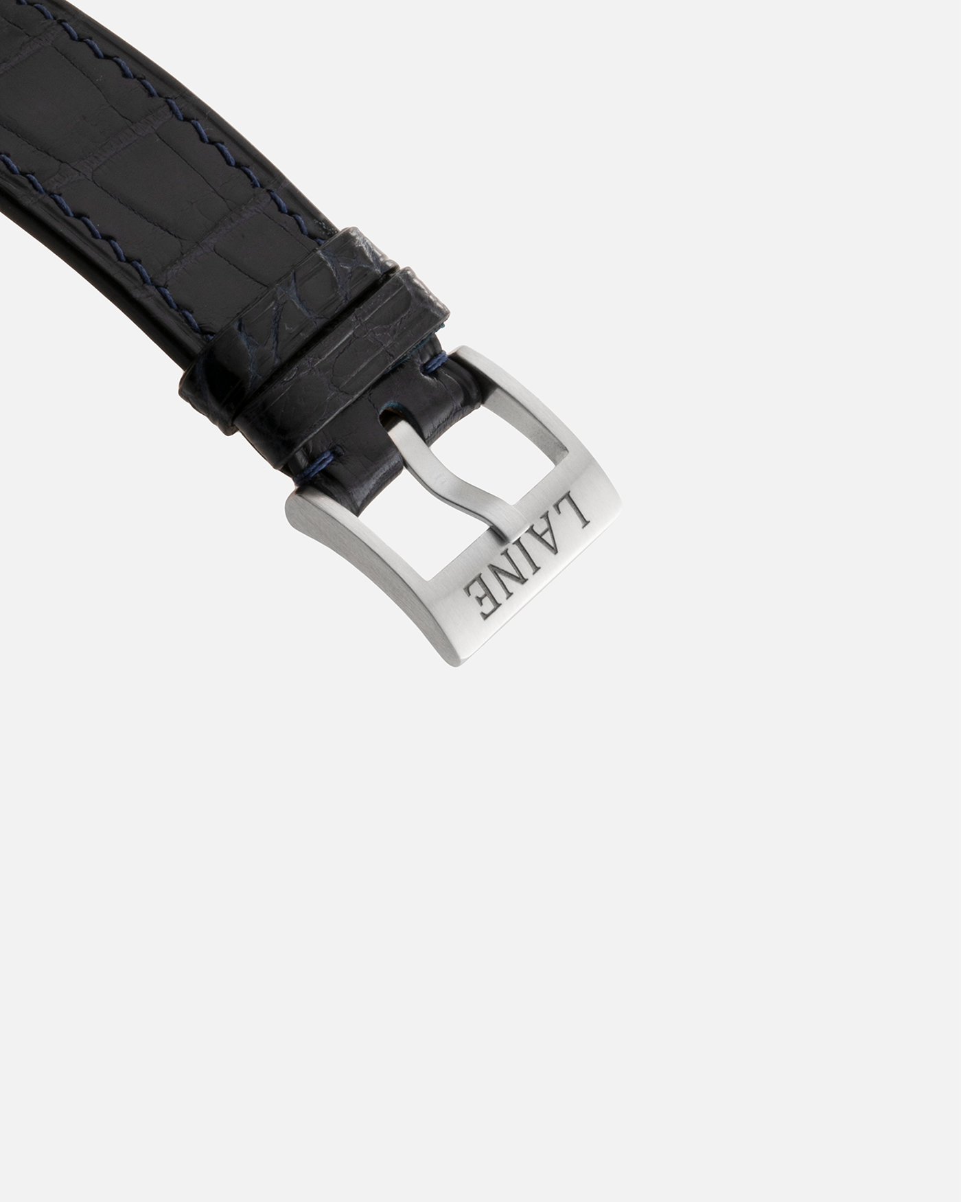 Brand: Laine Year: 2022 Model: V38 Material: Stainless Steel Movement: Vaucher VMF 5401  Case Diameter: 38mm Strap: Dark Blue Laine Alligator Strap and Signed Stainless Steel Tang BuckleBrand: Laine Year: 2022 Model: V38 Material: Stainless Steel Movement: Vaucher VMF 5401  Case Diameter: 38mm Strap: Dark Blue Laine Alligator Strap and Signed Stainless Steel Tang Buckle