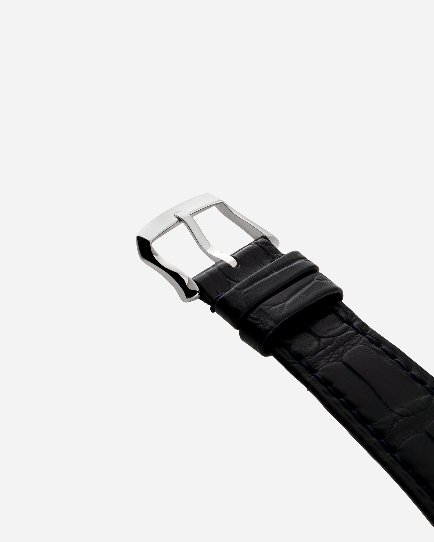Brand: Laurent Ferrier Year: 2020 Model: Galet Classic Antoine de Macedo Material: Stainless Steel Movement: Cal. 229.01 Micro Rotor Case Diameter: 40mm Bracelet/Strap: Laurent Ferrier Blue Alligator Leather Strap with Laurent Ferrier Stainless Steel Tang Buckle