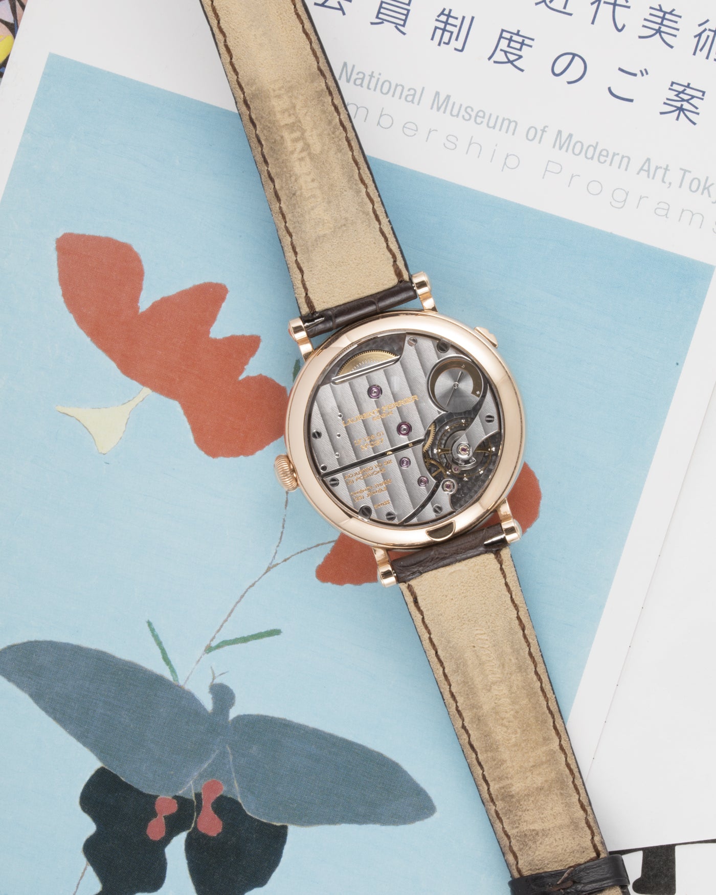Laurent Ferrier Galet Annual Calendar Montre Ecole