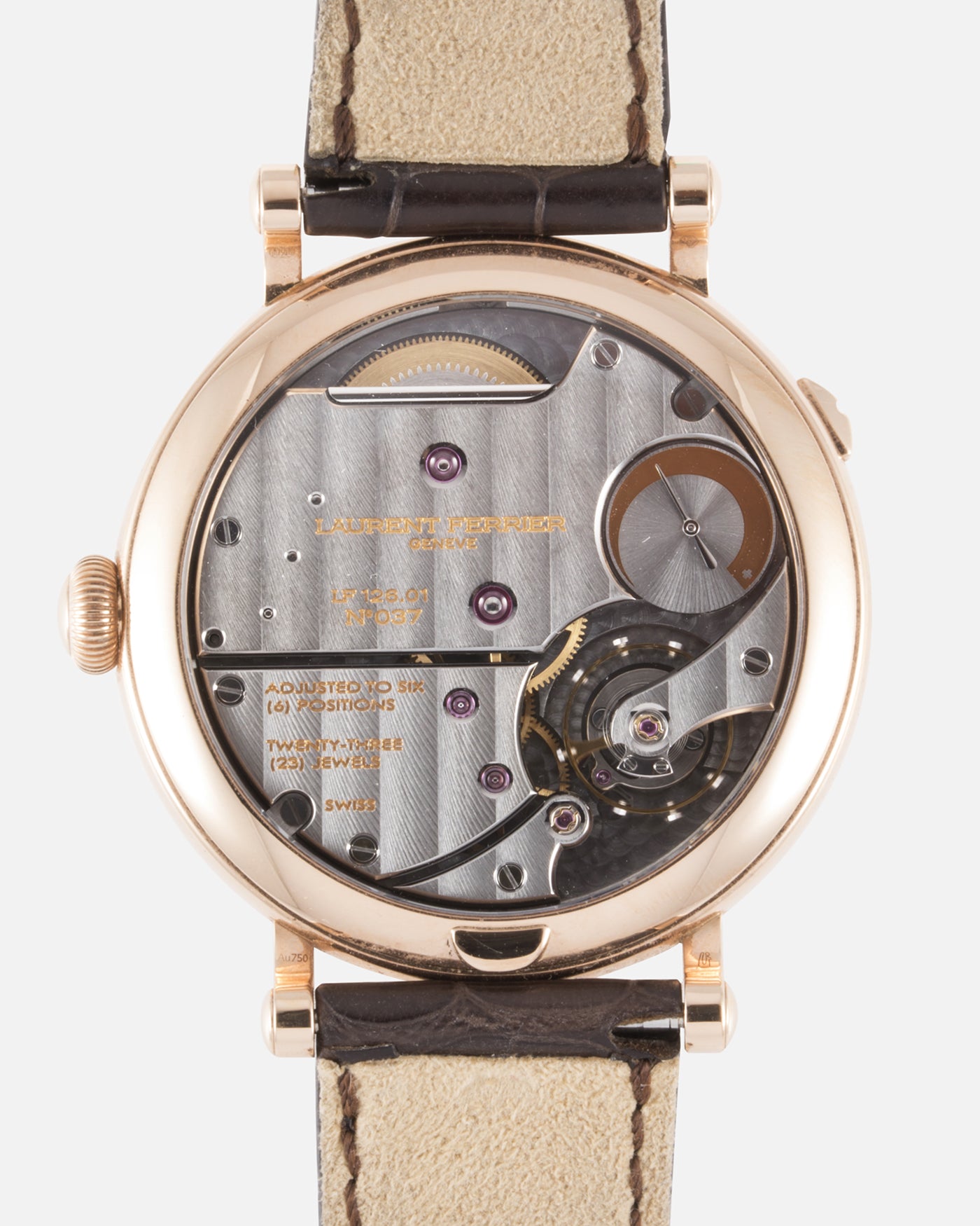 Laurent Ferrier Galet Annual Calendar Montre Ecole