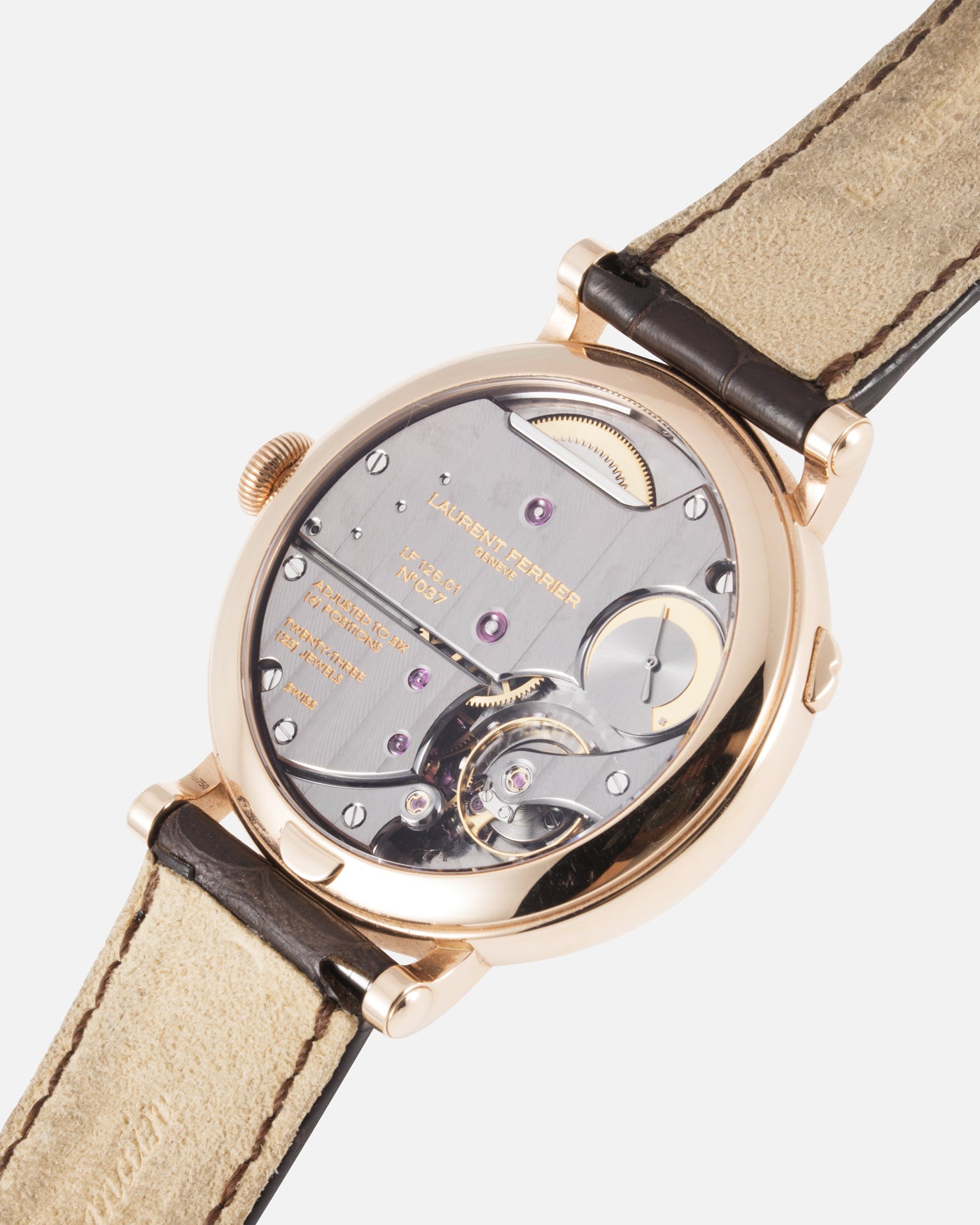 Laurent Ferrier Galet Annual Calendar Montre Ecole