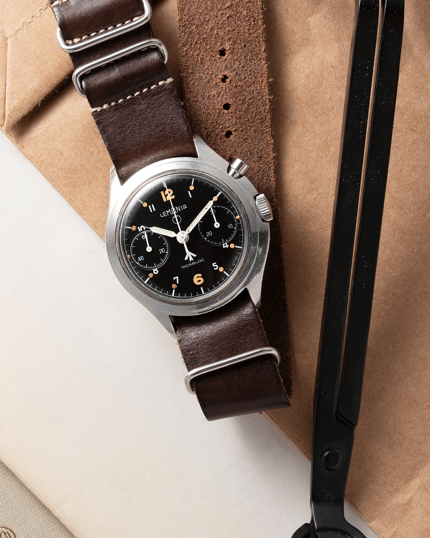 Lemania raf chronograph clearance