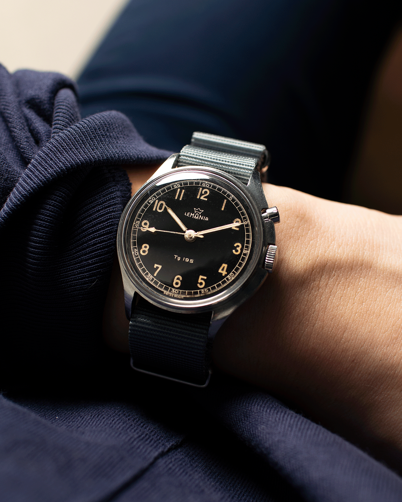 Lemania military hotsell