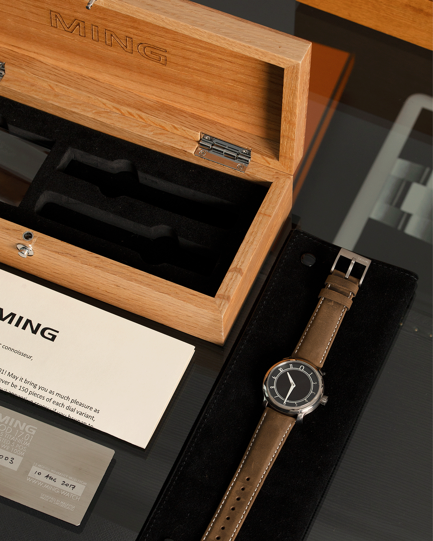 MING Watches 17.01 Anthracite Watch | S.Song Vintage Timepieces Ming Thein