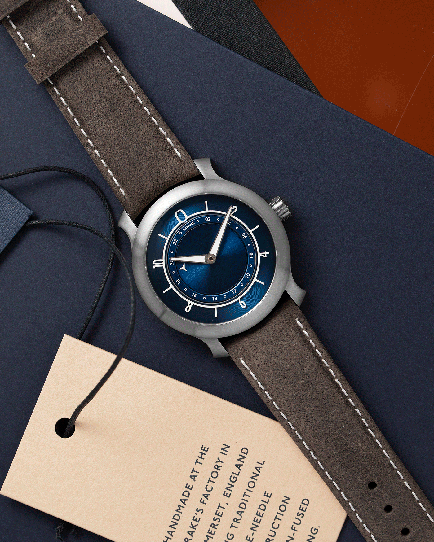 MING Watches 17.03 GMT Blue Watch Ming Thein | S.Song Vintage Timepieces 