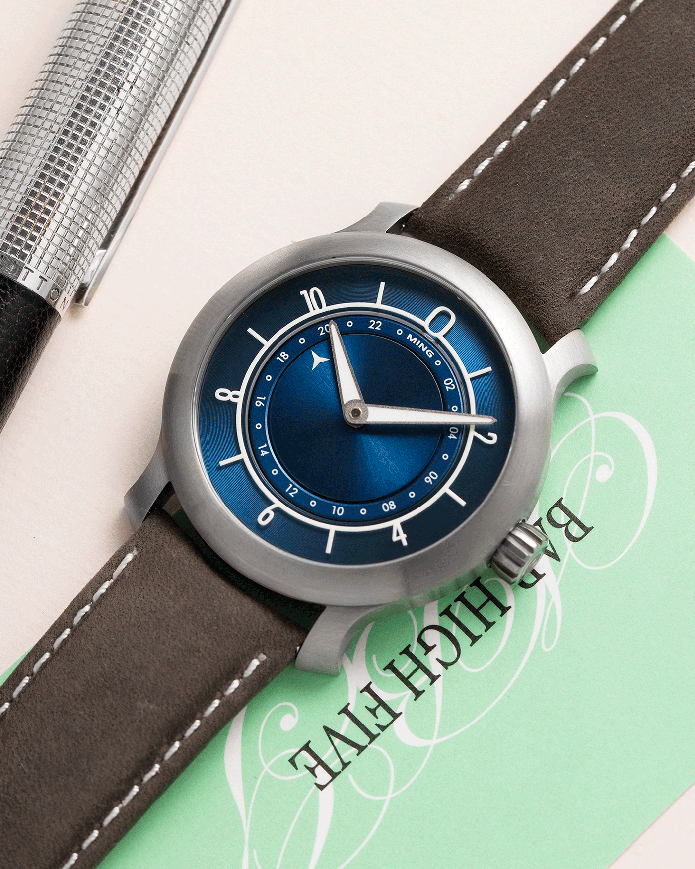 MING Watches 17.03 GMT Blue Watch Ming Thein | S.Song Vintage Timepieces 
