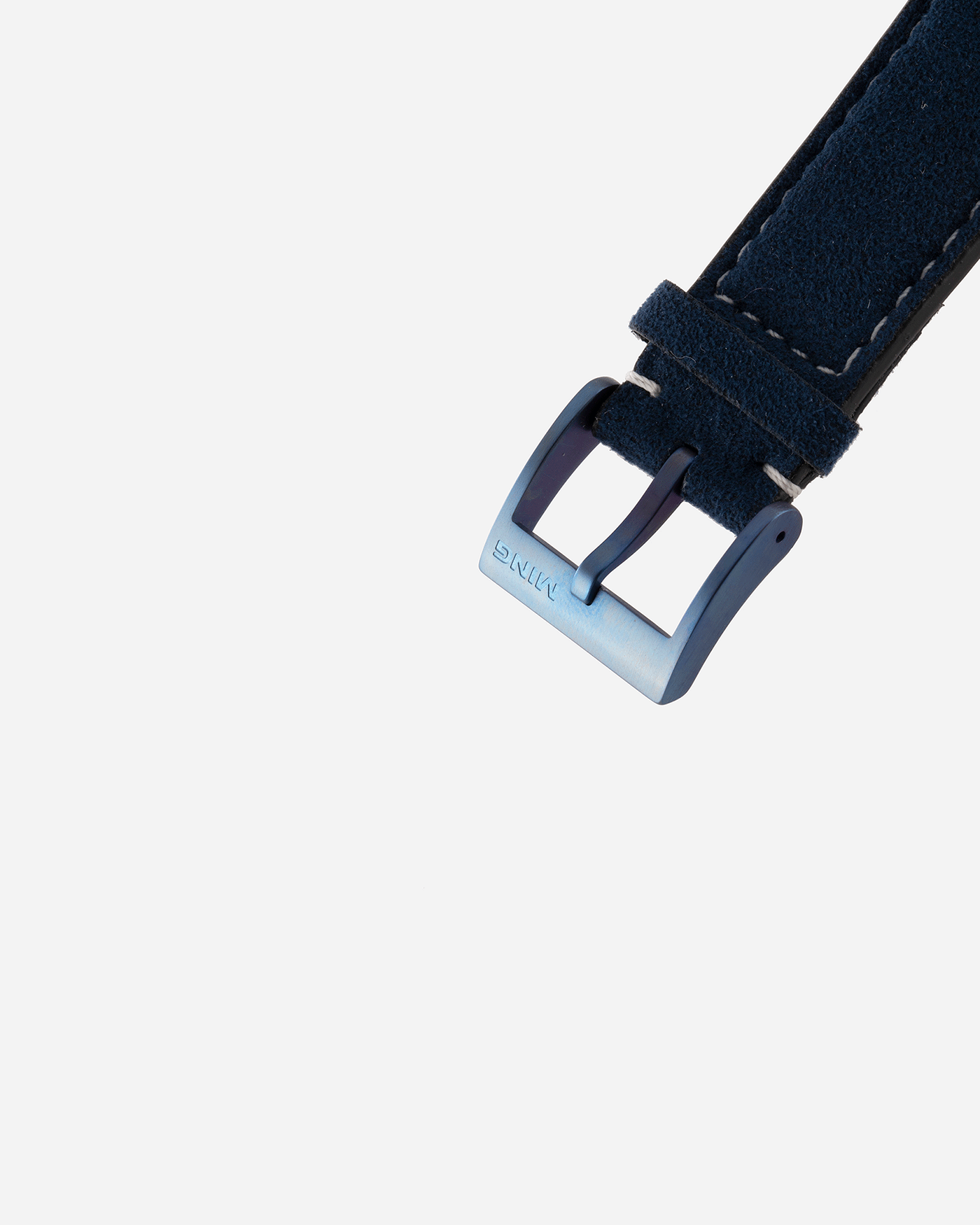 Brand: Ming Year: 2018 Model: 17.03 Material: Grade 2 Titanium Movement: Self-Winding Sellita SW 330-1 Case Diameter: 38mm Strap: Ming Blue Suede Strap and Grade 5 Ultra Blue Titanium Tang Buckle