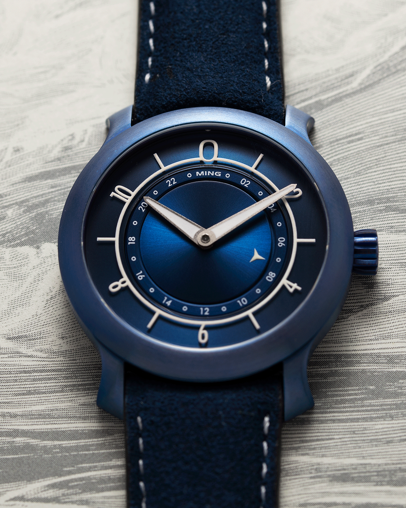 MING Watches 17.03 GMT Ultra Blue Watch Ming Thein S.Song Vintage Timepieces S.Song Watches